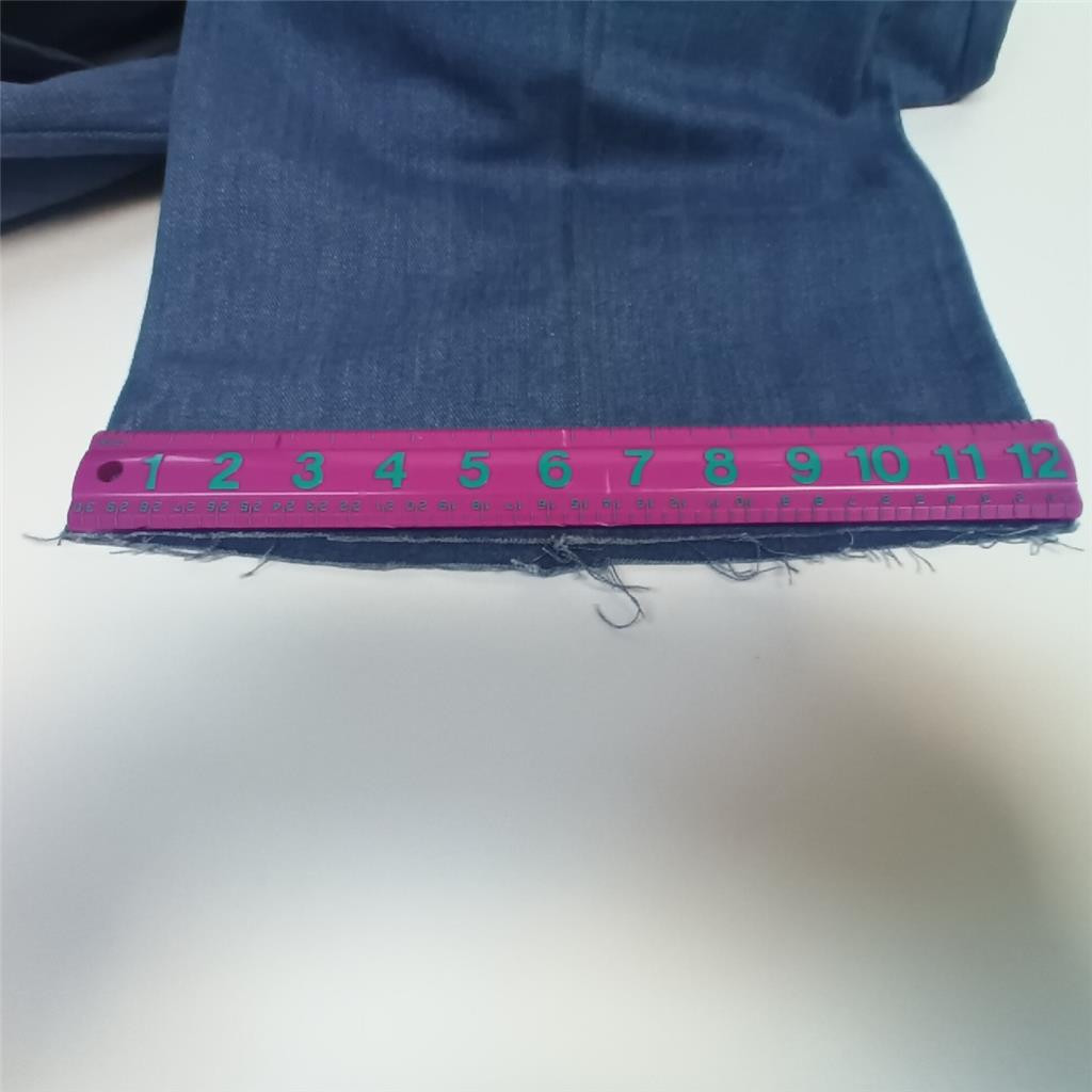 Vtg miss h.i.s. Jeans NOS Sz 18 Blue Pants Wide Leg Brushed Denim 33X29 USA Tags