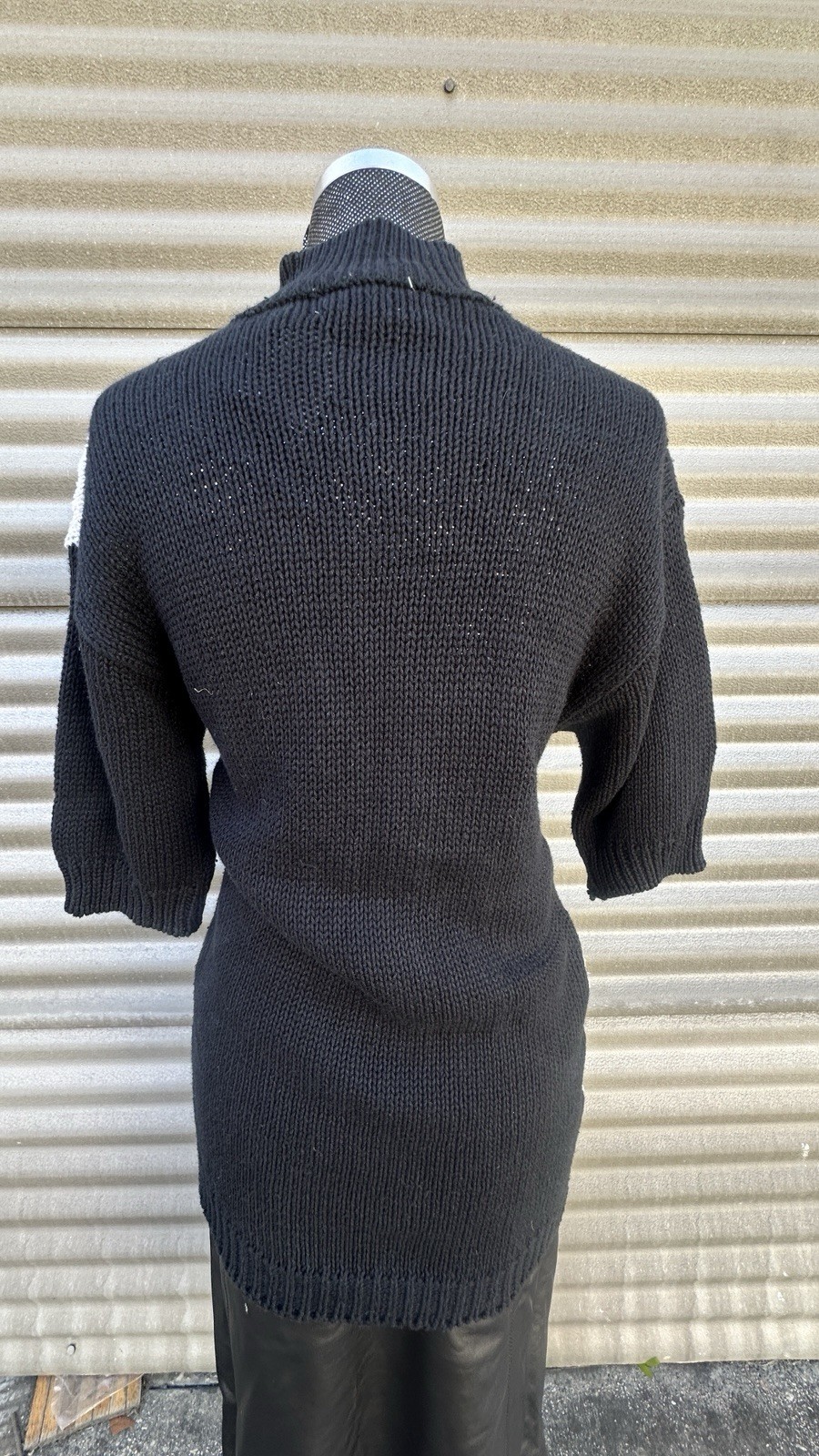 Vintage Spice Of Life Sweater Women’s Small Colorful Knit 80s Button Up Retro