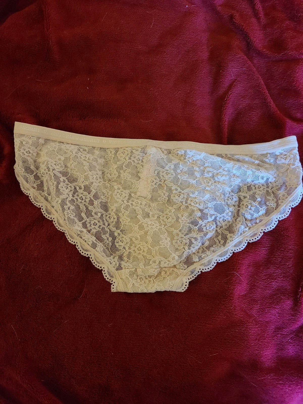 Vintage Victorias Secret Lace Low Rise Bikini