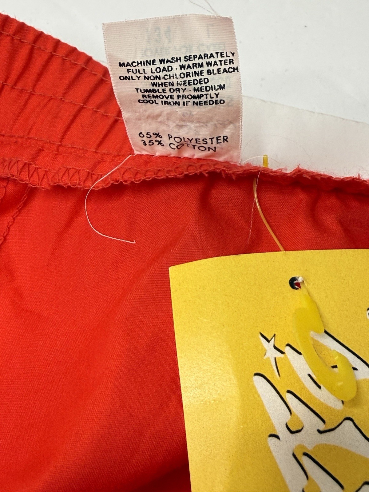 Vintage Partners Please! Squaredancing Skirt Red Size L Folklore 60s Retro New