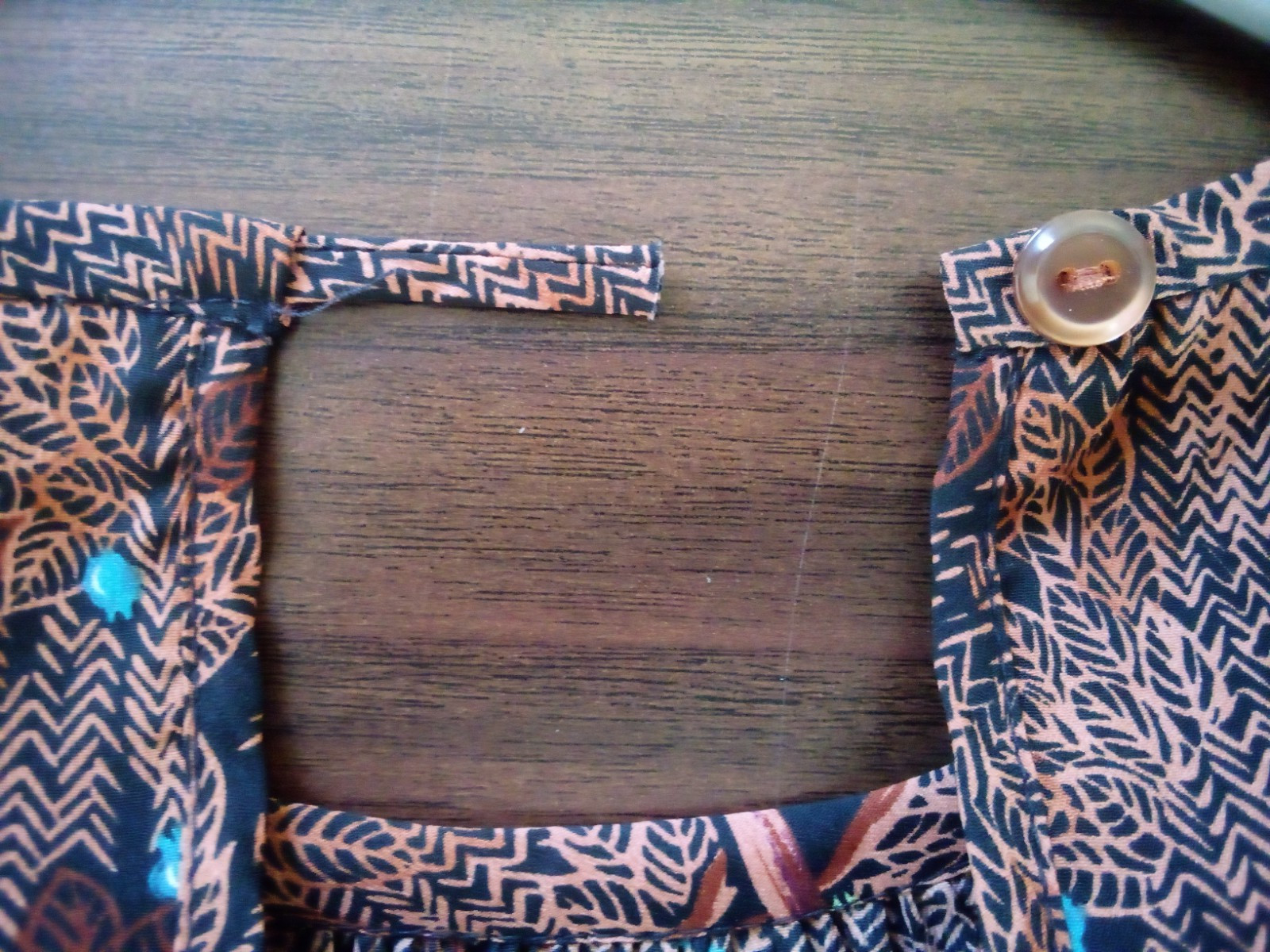 Women’s Vintage Bird-Pattern Blouse by Alex Colman Sportswear