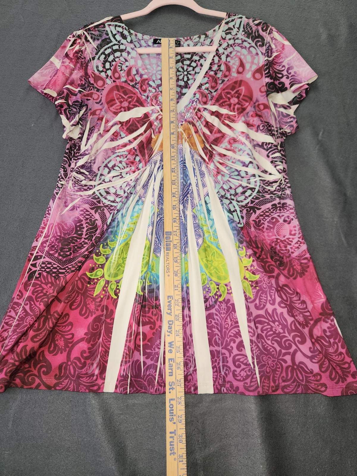 Y2K Vintage Silky Tank Top Mixed Media Floral Animal Boho Fairy Grunge Plus 1X