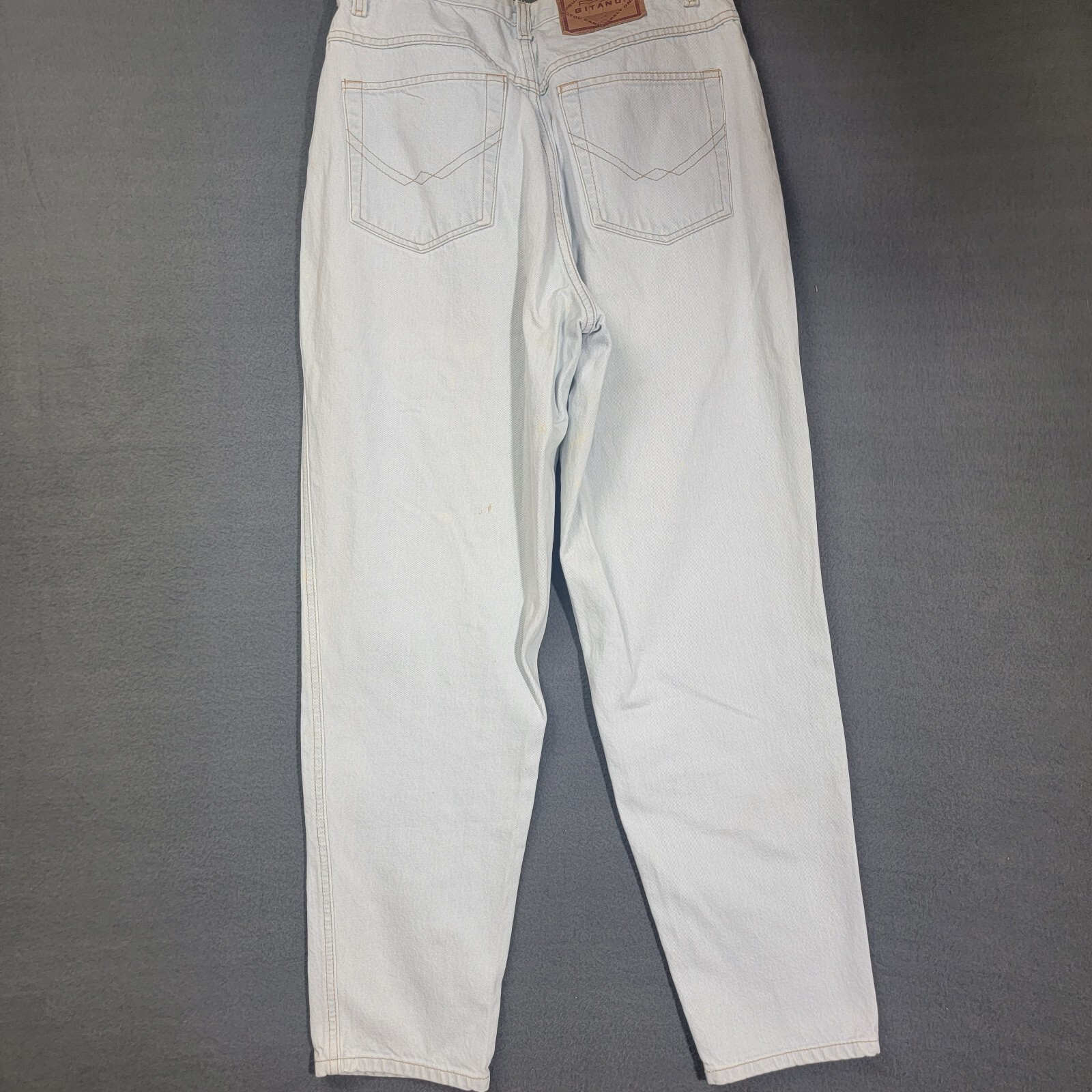 Vtg PS Gitano High Rise Mom Jeans Medium Denim Sz 16 Long Straight Leg