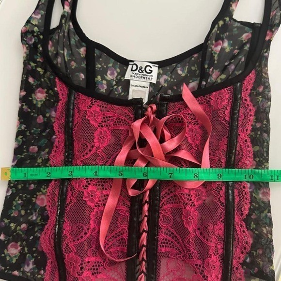 Dolce & Gabbana Vintage Lace Up Corset