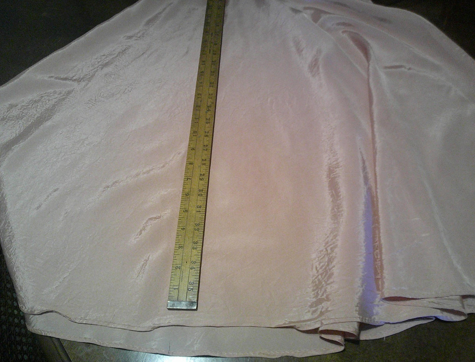 Vintage MCM 60s S Pink Crepe Dress Cocktail Party Sleeveless Metal Side Zipper