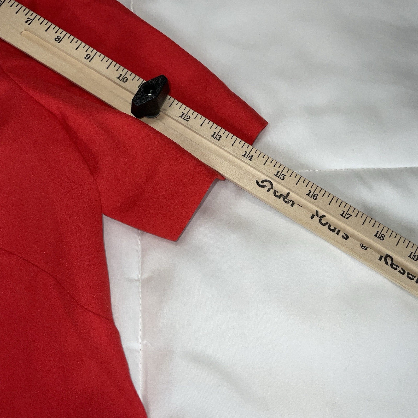 Vintage 60s 70s Handmade Womens 3 Pc Skirt Suit Red White Blue Plaid Gingham Mod