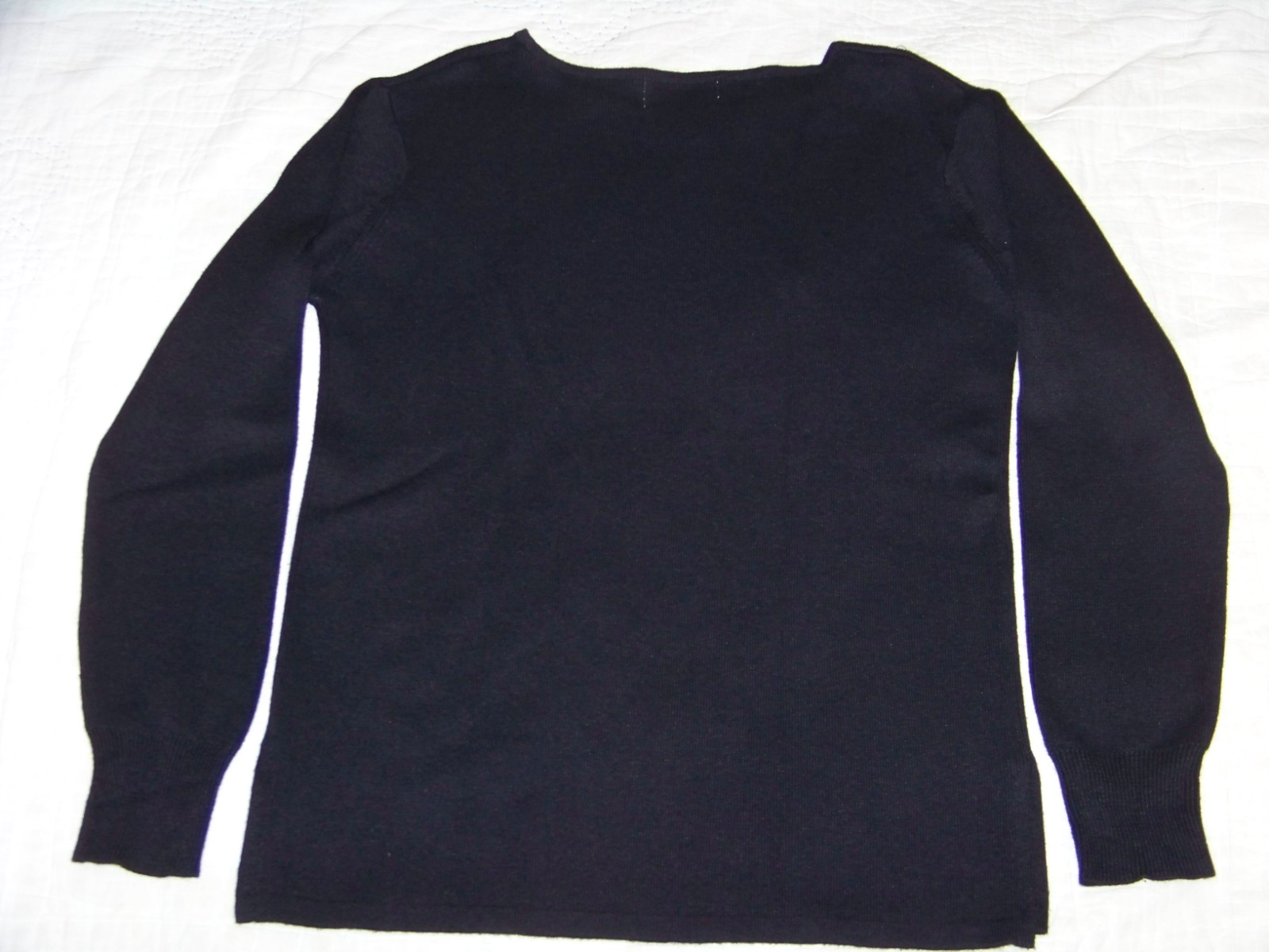 Vintage Bonnie & Bill by Holly Pullover Sweater – S – Floral Embroidery