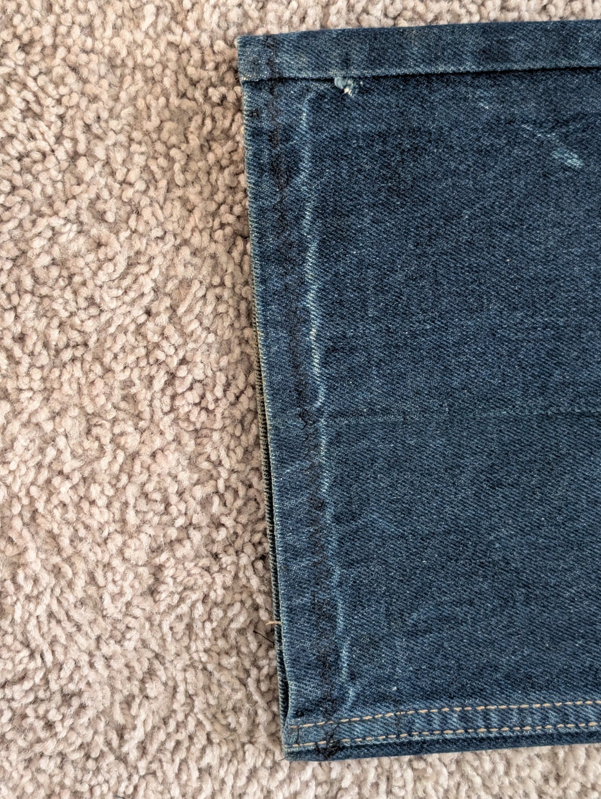 VTG Calvin Klein Jeans Womens 38×36 VTG Hemmed To 36×30 High-Rise USA 70s 80s