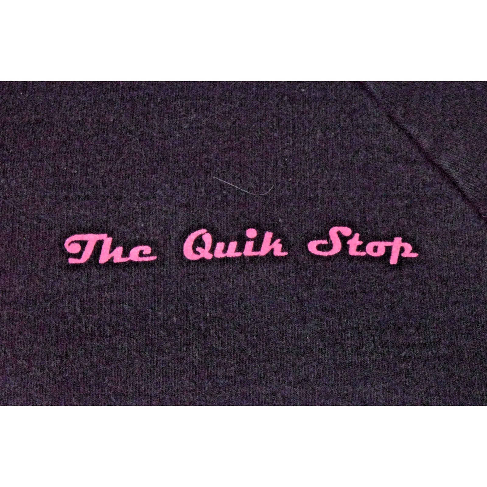 Vintage Sweatshirt American Apparel Sz XL 2006 2007 The Quik Stop Raglan Hoodie