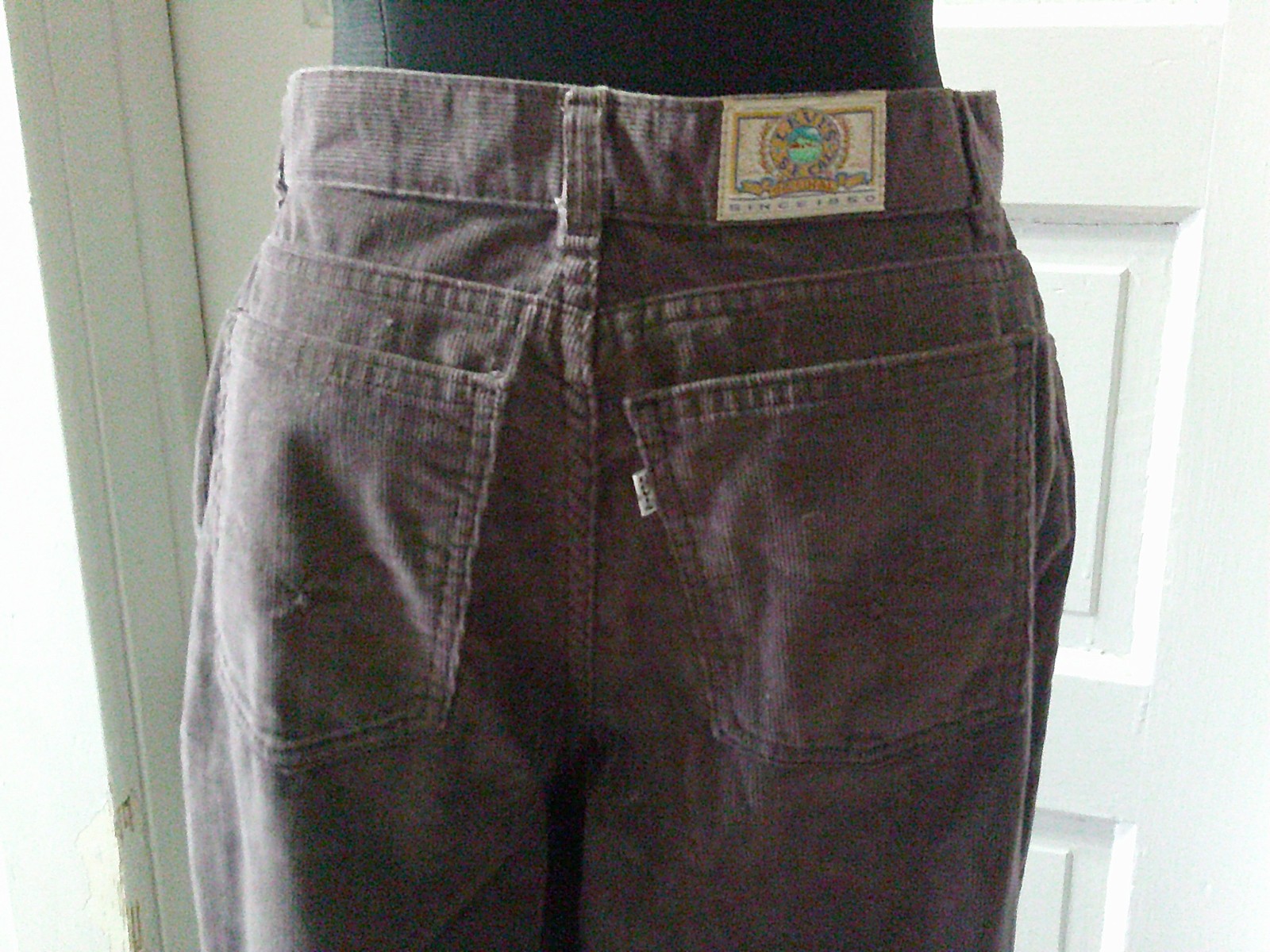 70’s LEVI’S SF CAL USA Made Brown Corduroy Pants Slacks Trouser 14 12 Tall