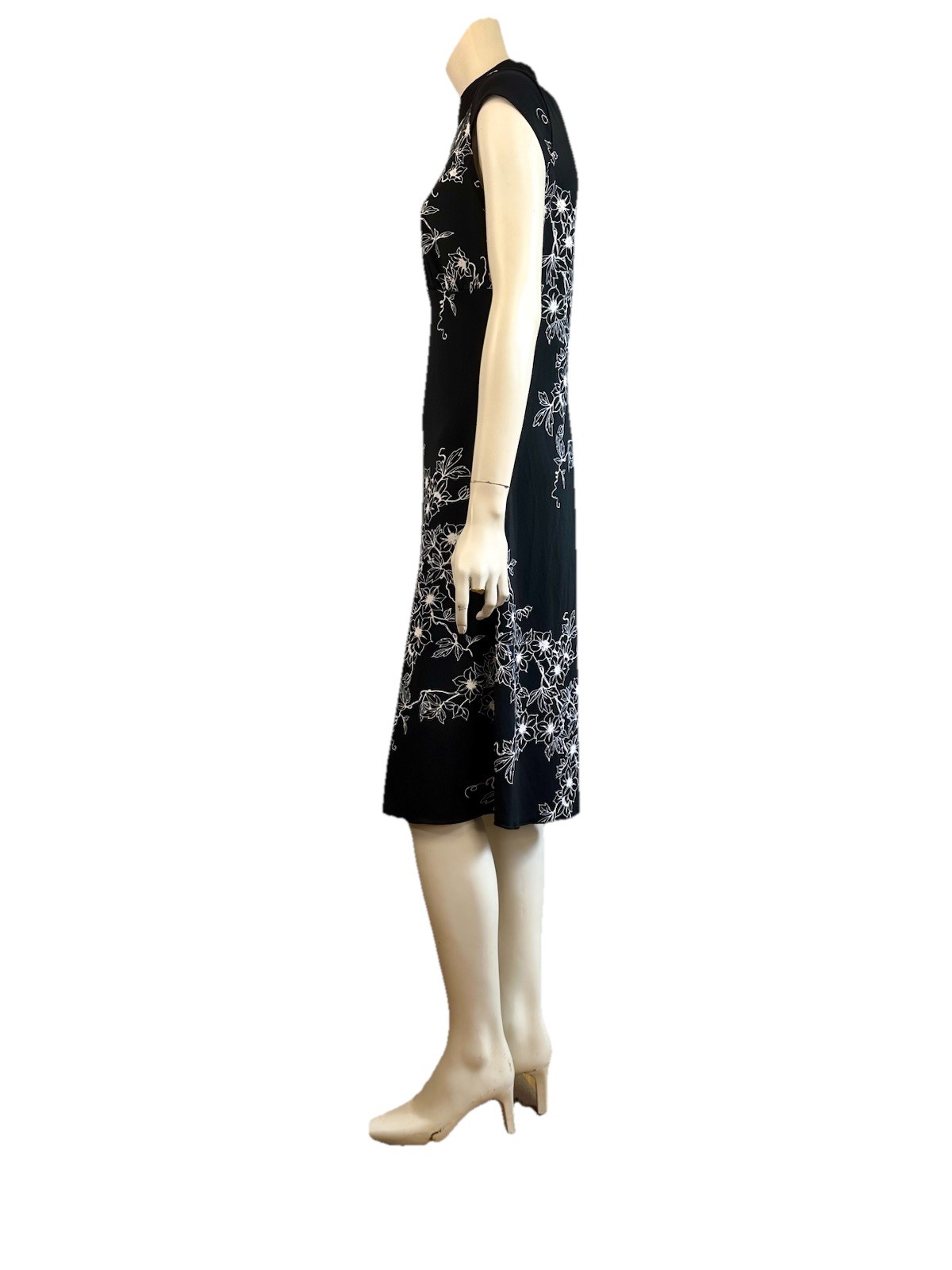 90’s Vintage Soulmates Cheongsam Style Dress, Size Large