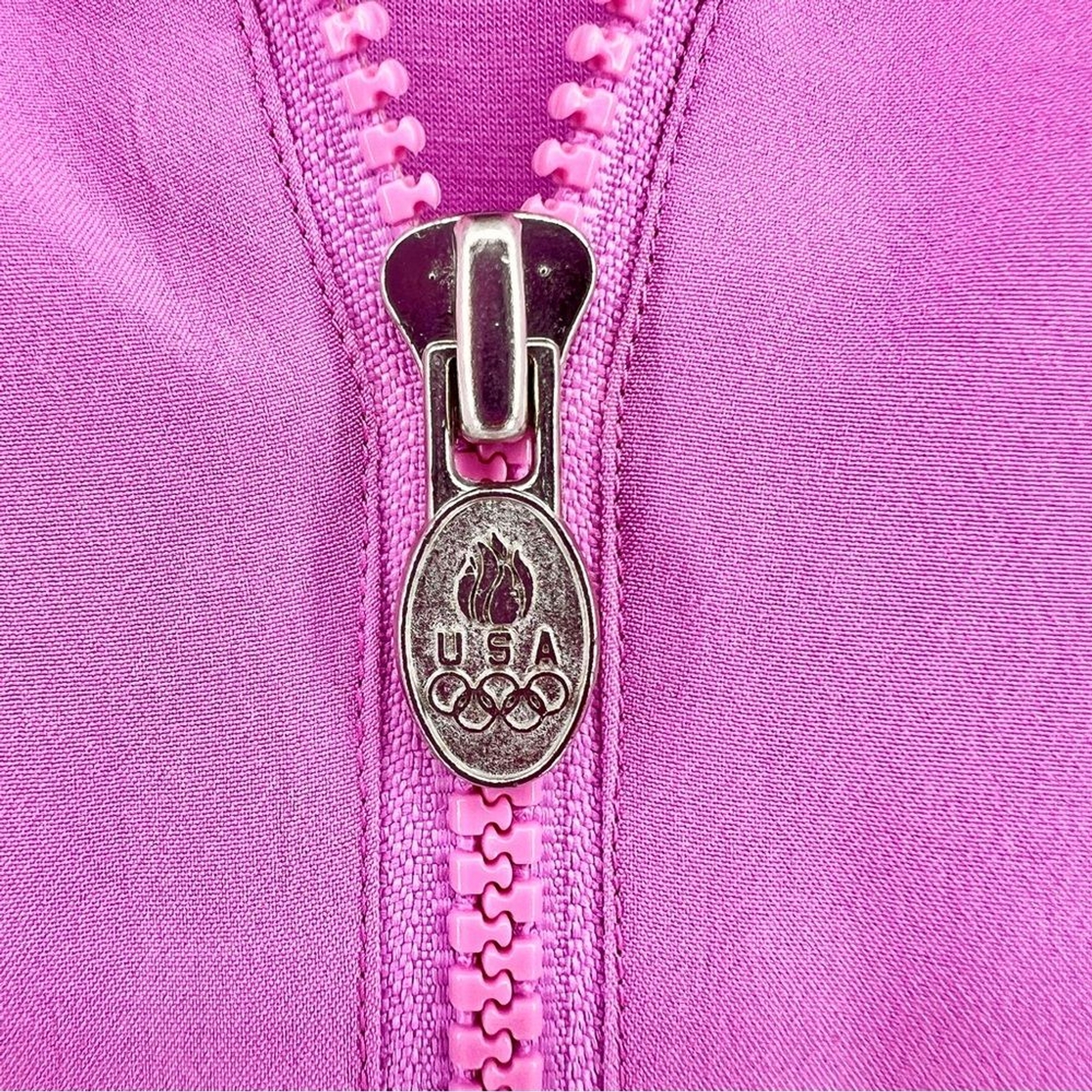 Vintage 1992 USA Olympic Apparel JCPenney Exclusive Women Pink Track Suit Large