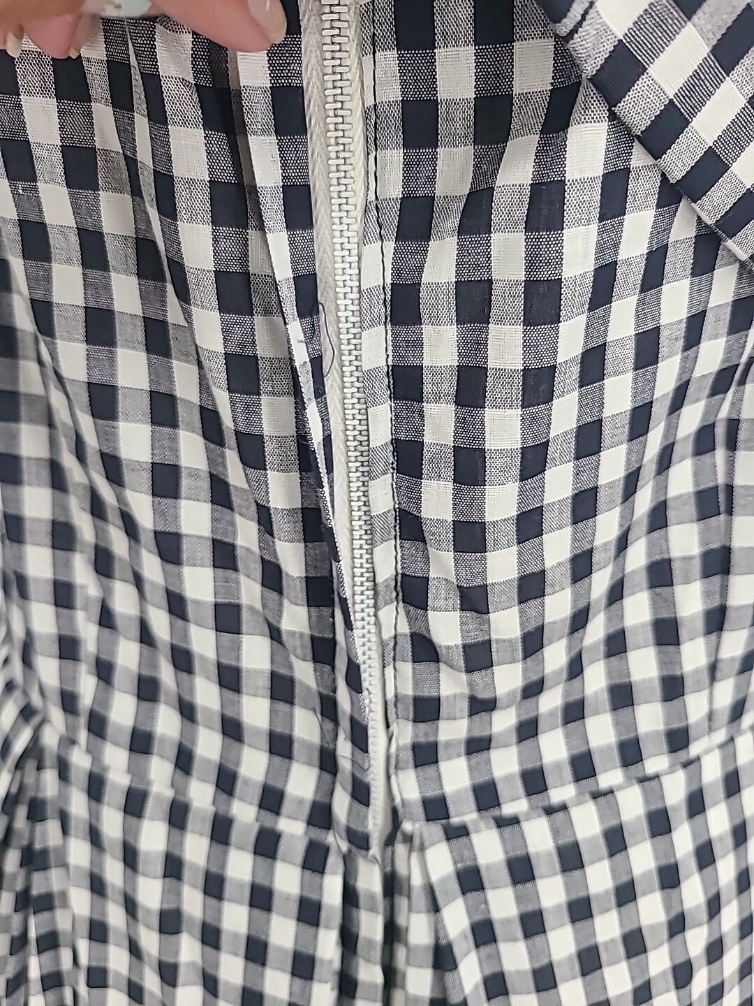 Vintage Deadstock Henry Rosenfeld Black & White Checkered Dress With Jacket