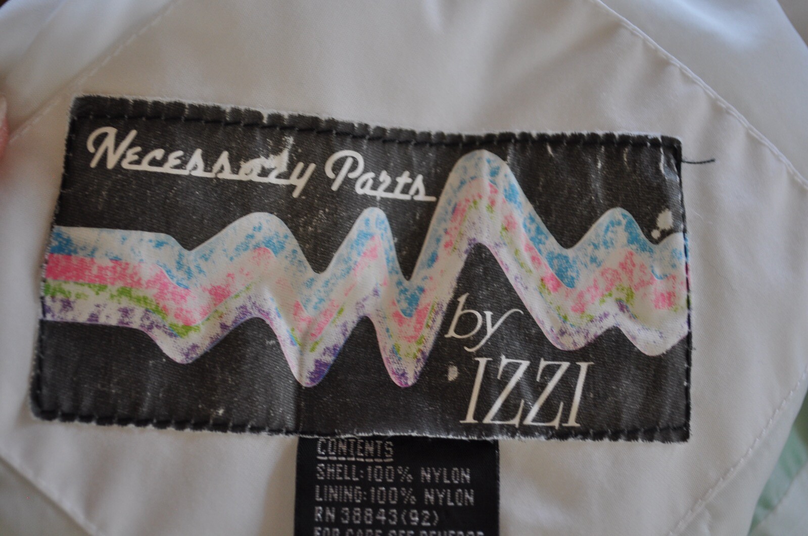 Vintage Izzi Sport Team 1980’s Ski Jacket with Fleece Size Small Retro