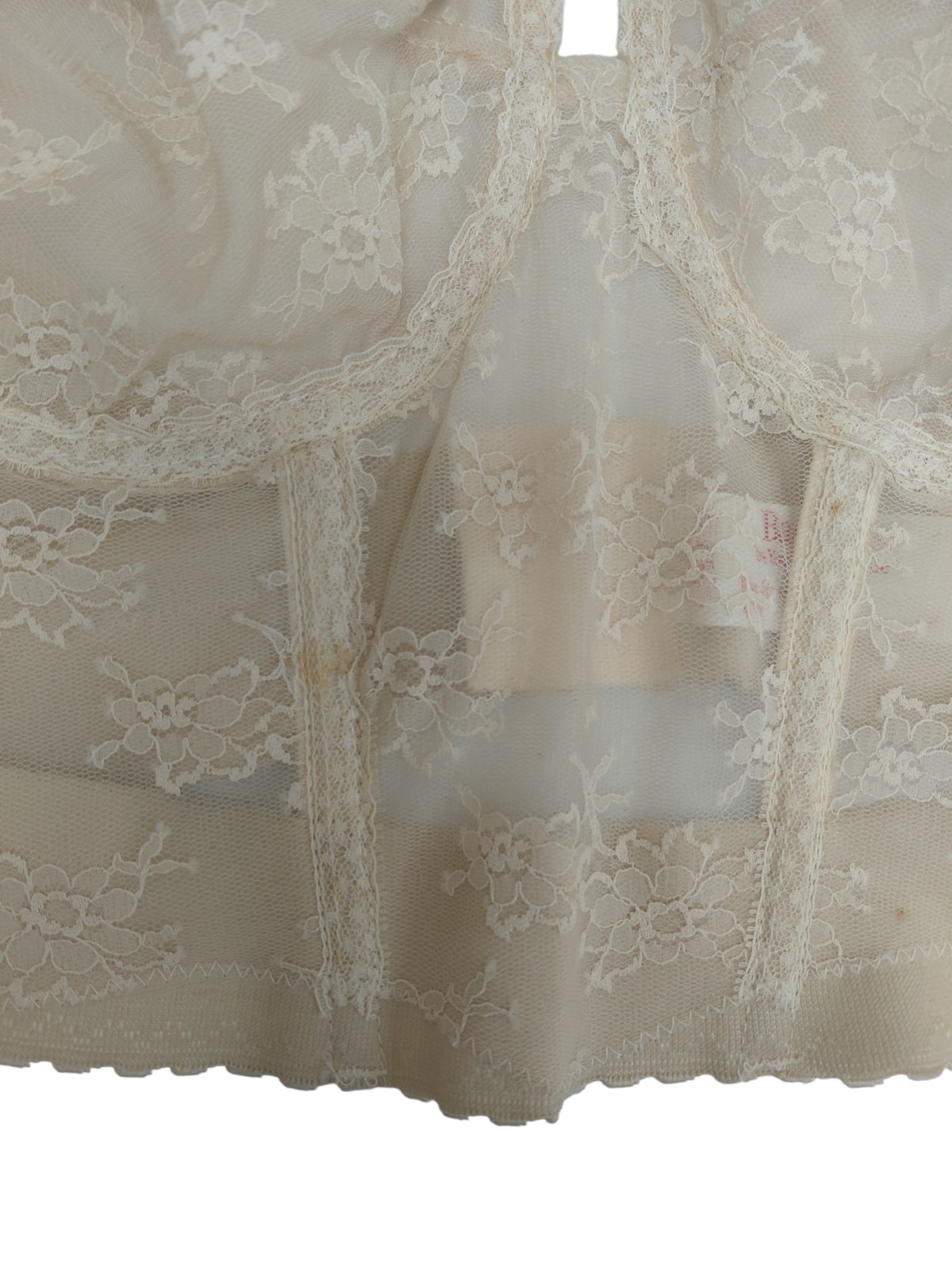 Vintage Backless By Young Smoothie Corset Size 38D