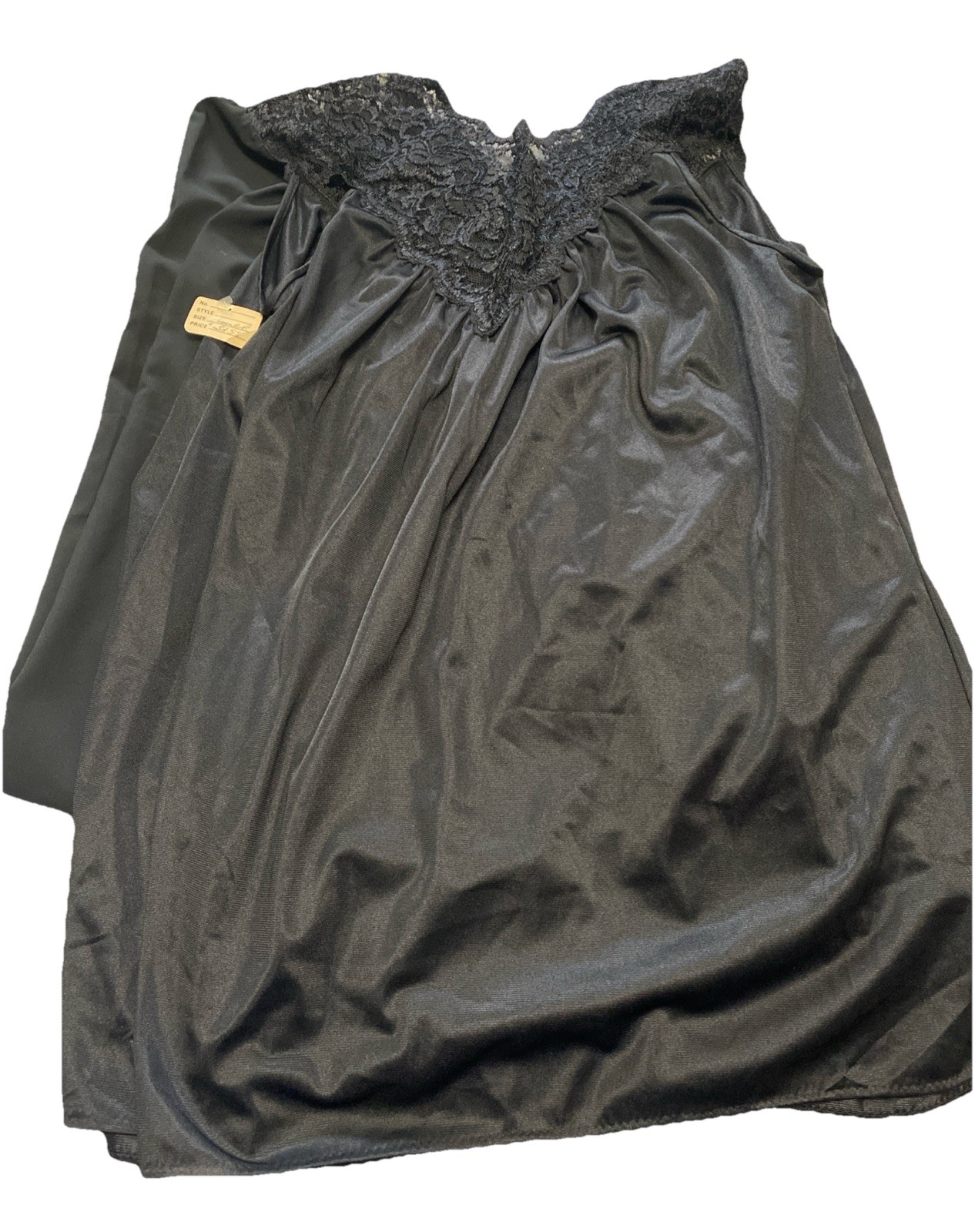 Vintage San Souci-Woman Teddy Set-2 Pc Set Black Camisole/Pants Size Small-NEW