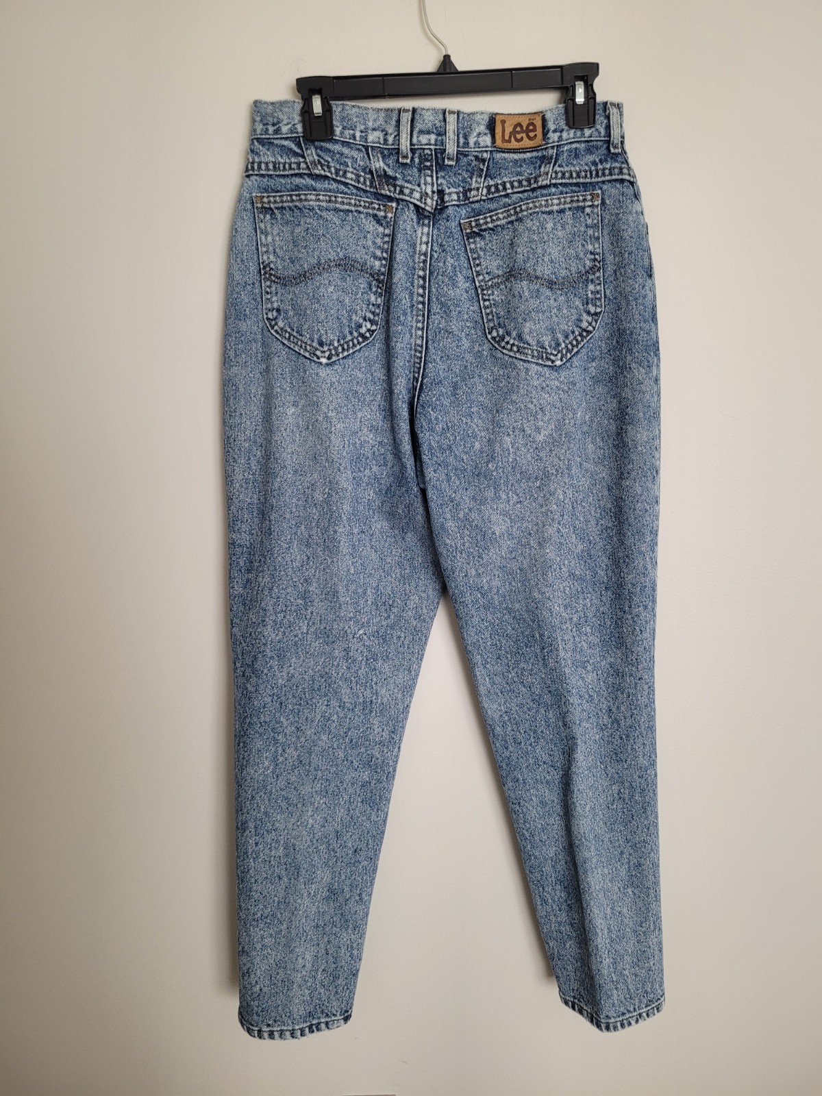 Vtg 80’s Lee Riders Acid Washed High Waisted Mom Jeans Womens SZ 14 Med USA