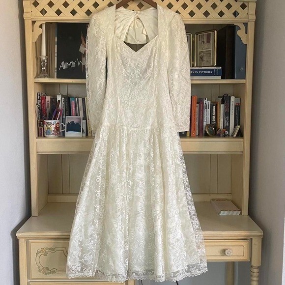 Vintage Gunne Sax by Jessica McClintock Wedding Dress