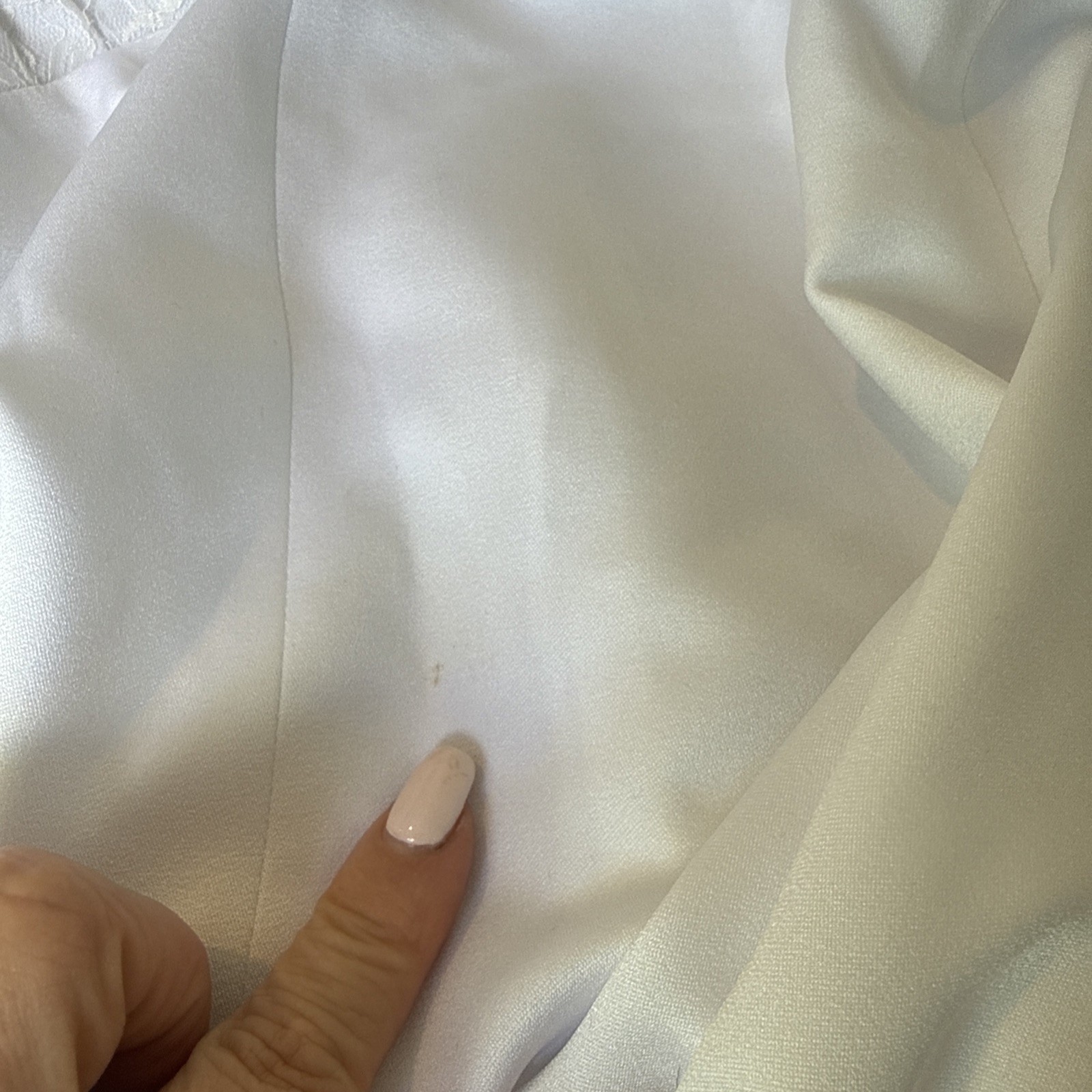 Handsewn 70s Prairie High Neck Wedding Dress Long Puff Sleeves Fits S Train