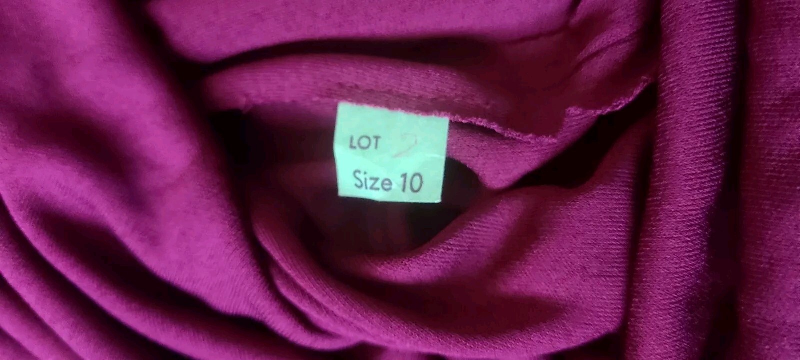 Vintage Union Made Bead Detail 100% Rayon Burgundy Women’s Size 10
