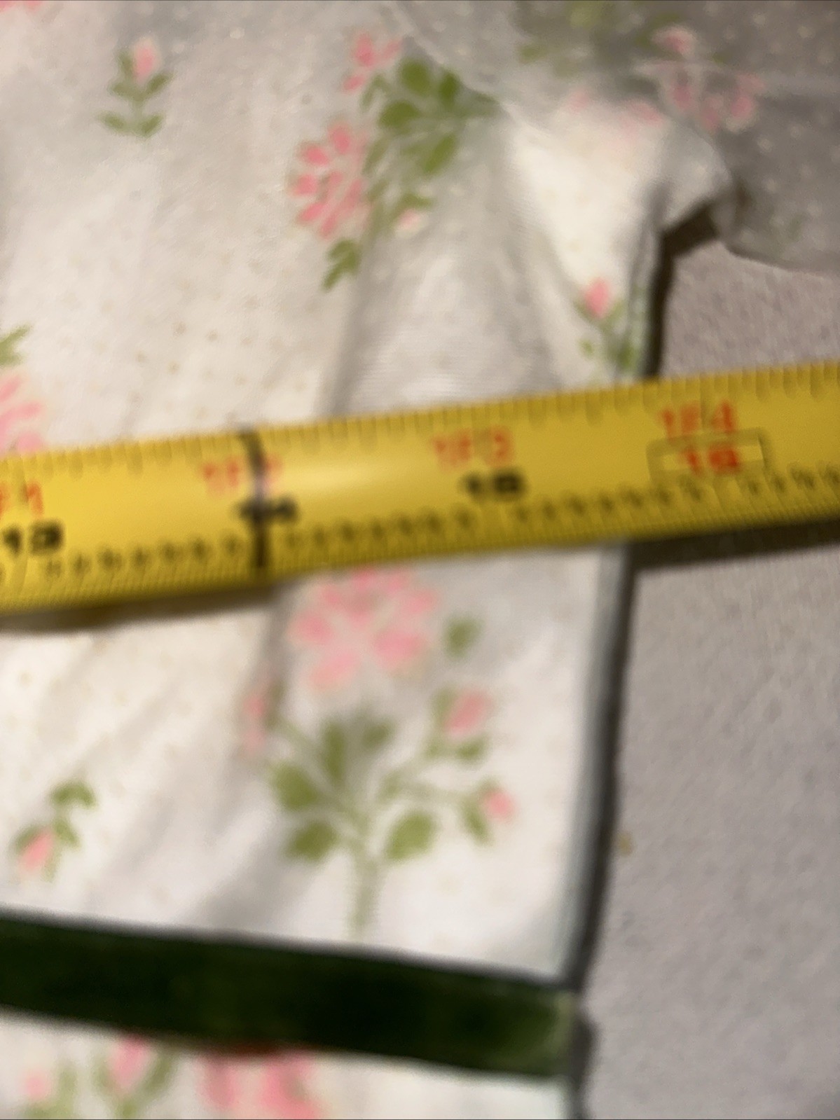 Vtg XS/S Hippie Flower Child Prairie Floral Dress