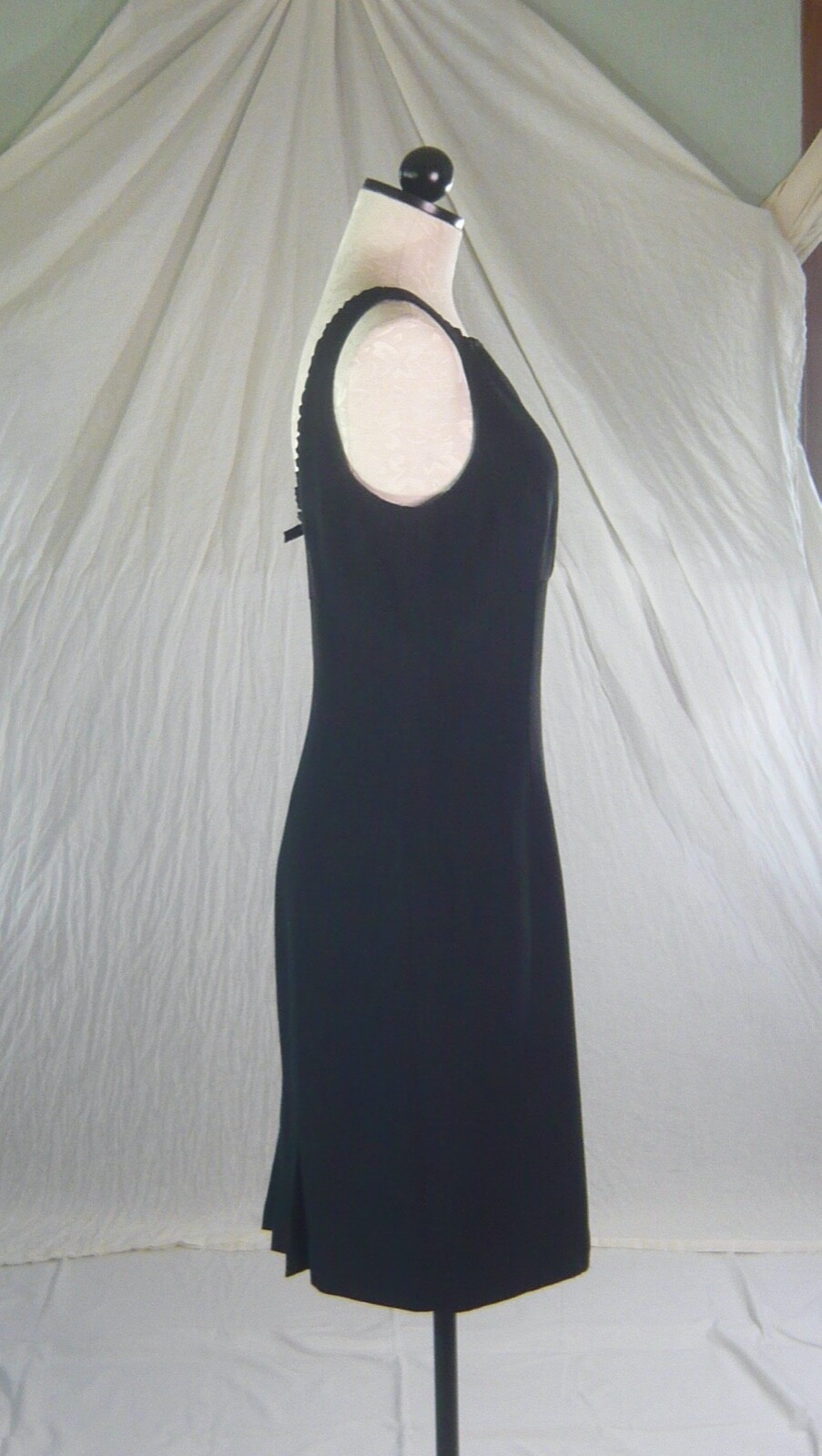 BaRgAiN BiN : NANETTE LEPORE vintage 80s 90s LITTLE BLACK DRESS curvy cocktail 8