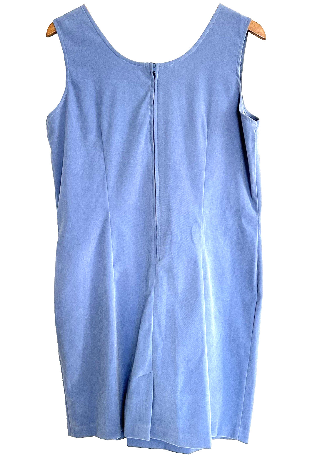 Womens’s shift dress matching coat size 18 NOS blue classic career READ