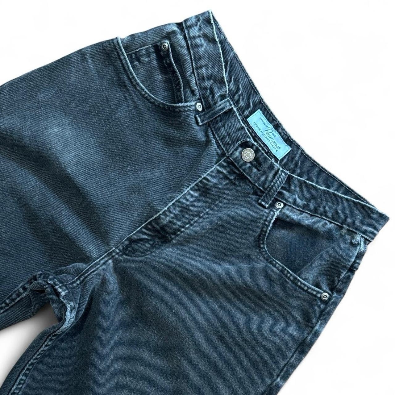 Vintage 90s Faded Black/Grey Penman Jeans 28×26”