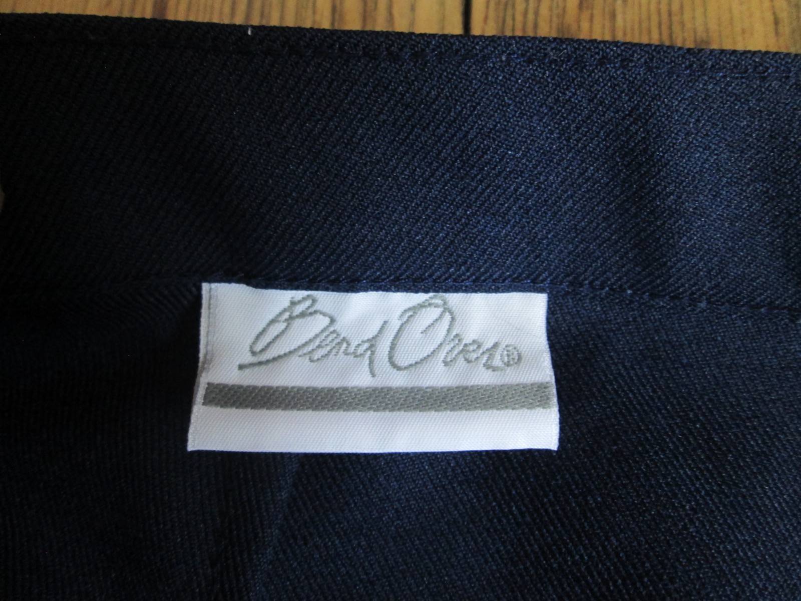 Vintage Women’s Levi’s Bend Over Slacks Pants 24WP 38×29 1970s Blue Polyester