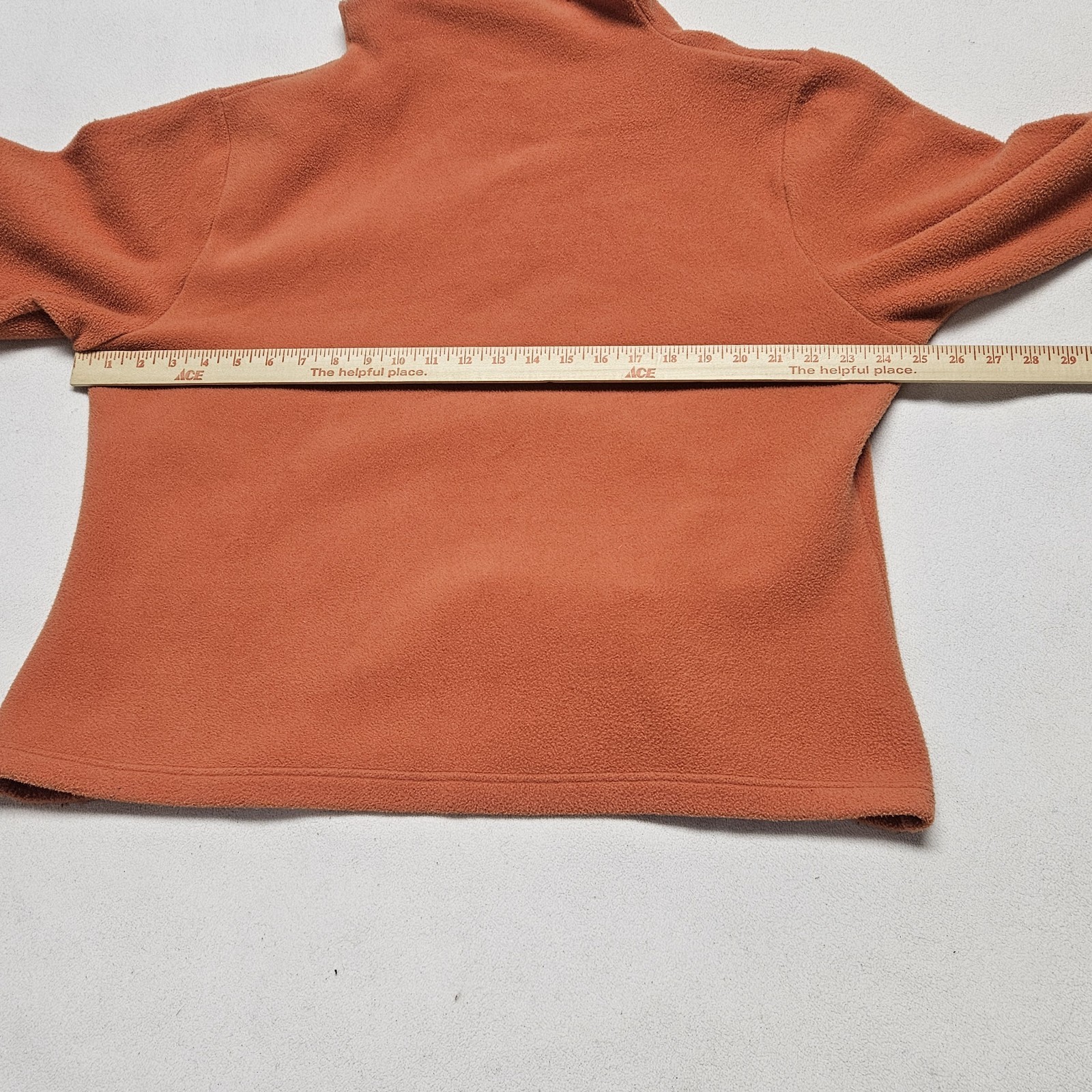 Vintage LL Bean Women’s XL Mock Neck Pullover Sweater Polyester Lycra Fleece