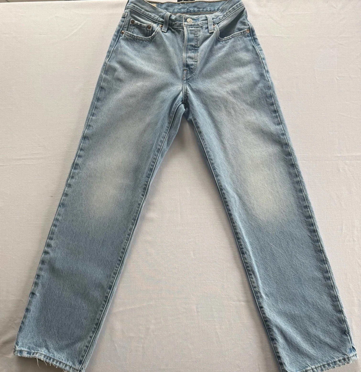 Levi’s Premium 501 ’90s Women’s Vintage Blue Jean100% Cotton W24 L30 Button Fly
