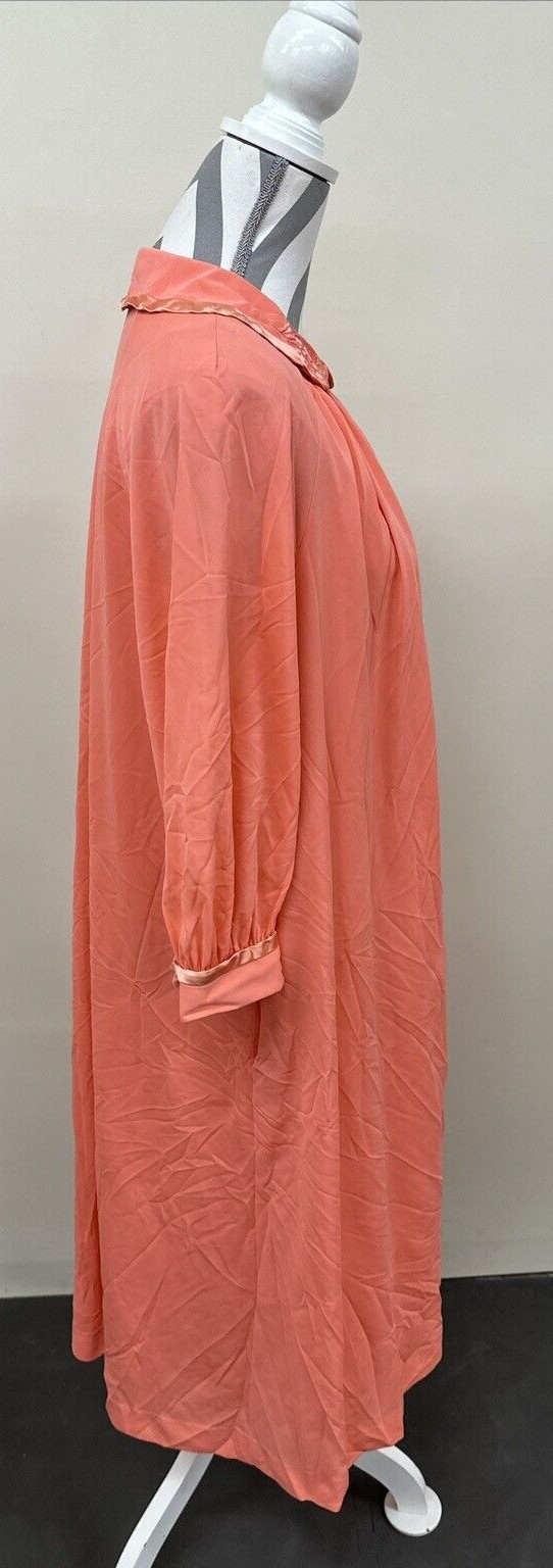 GOSSARD ARTEMIS 3 Piece Vtg Peignoir Robe Nightgown Set Chiffon Nylon Medium FS