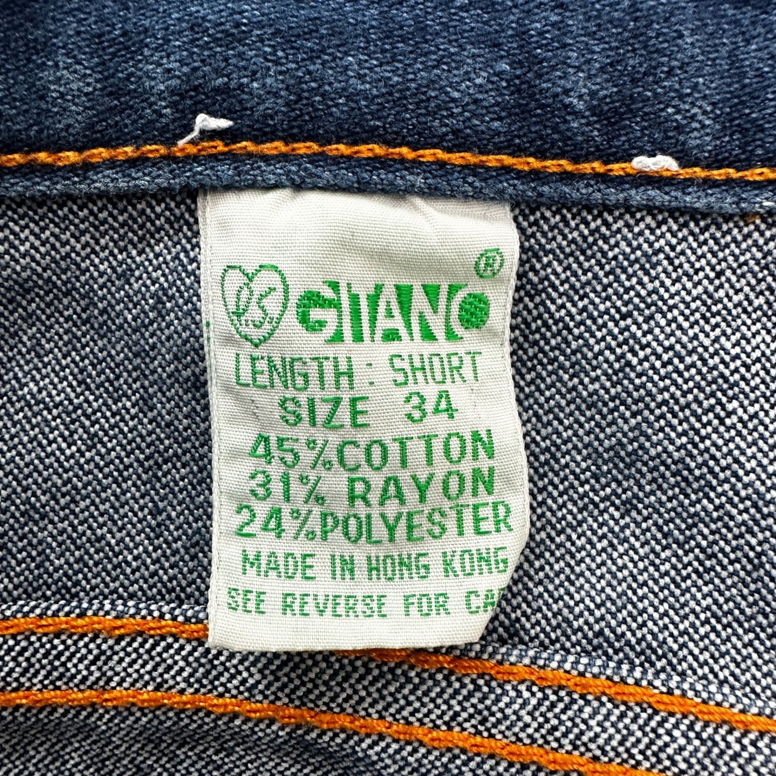 Gitano Straight Leg Women’s size 34 Short Dark Wash Blue Denim jeans