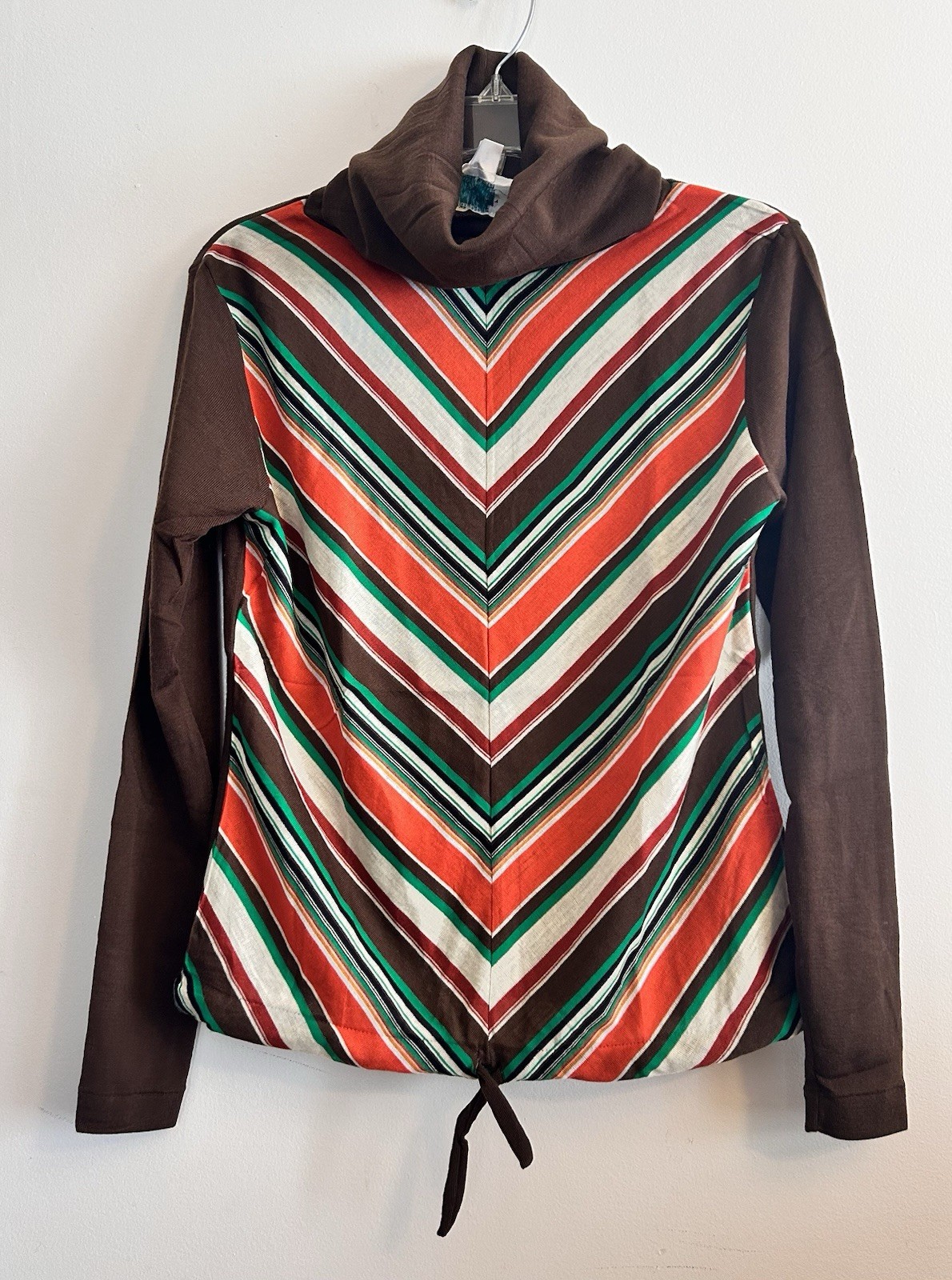 Vintage 70s Turtleneck Sweater Helen Sue Size Medium