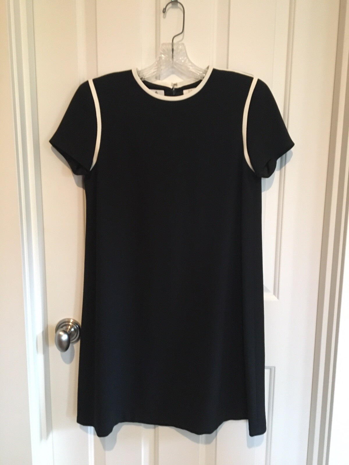 Liz Claiborne Vintage Mod Black Dress Sz 6 (fits 6-8 Petite)