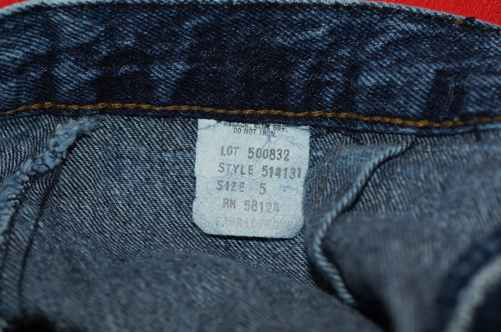 Vintage 1980’s Women’s Fever Blue Denim Skirt Size 5