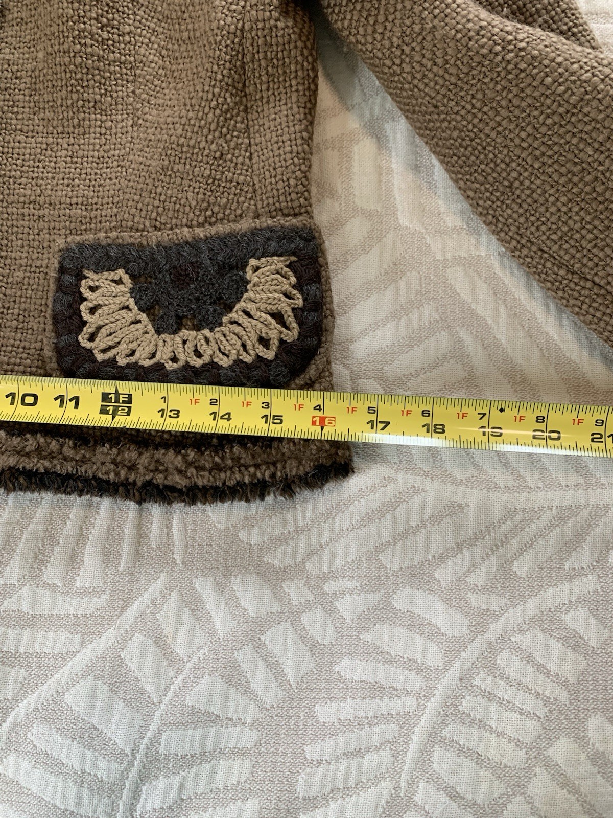 PRADA Classic Tweed Textured Blazer Jacket In Wool Sz 40 Vintage