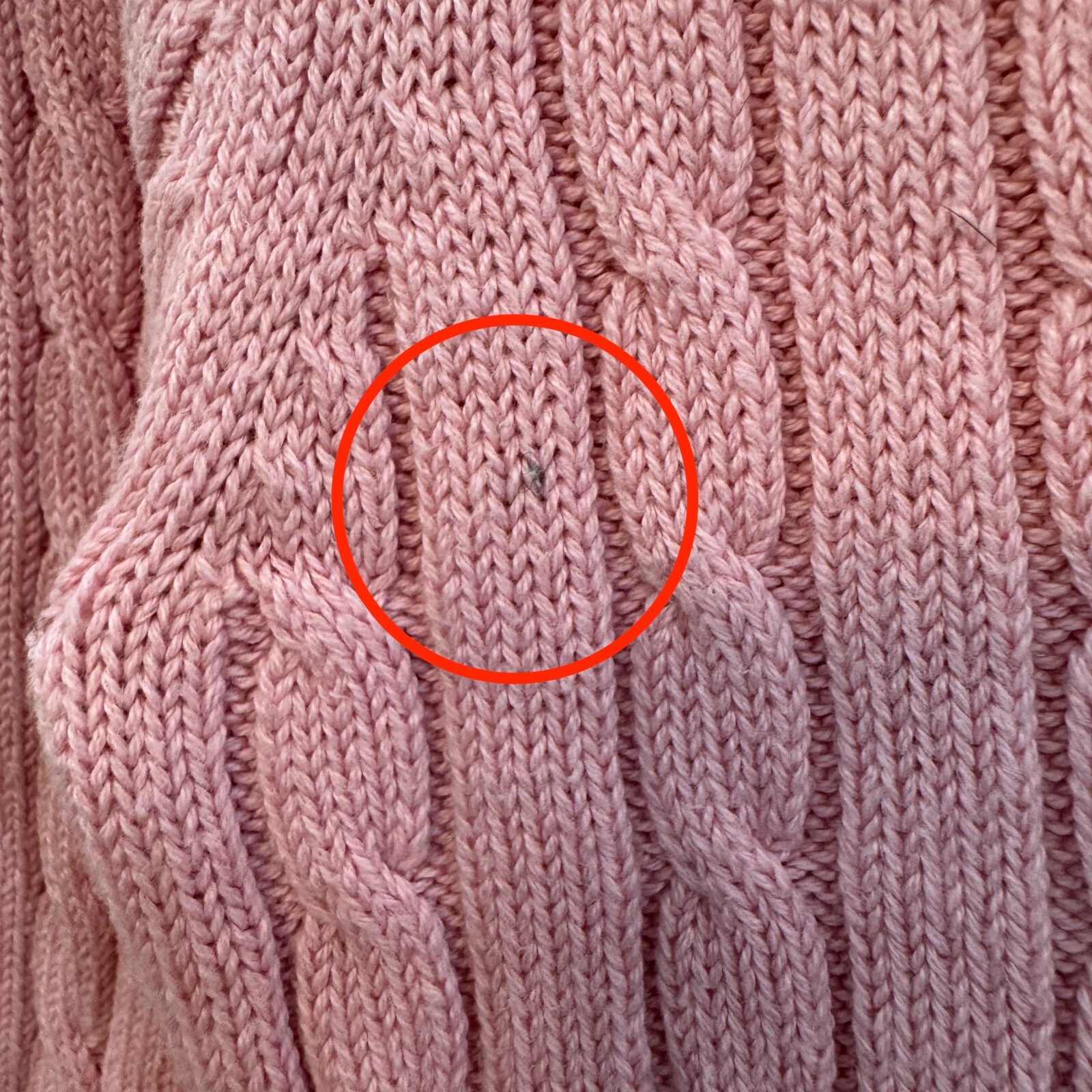 Y2K Vintage Sweater Top XS Small Pink Green Cable Knit Preppy Academia Tennis