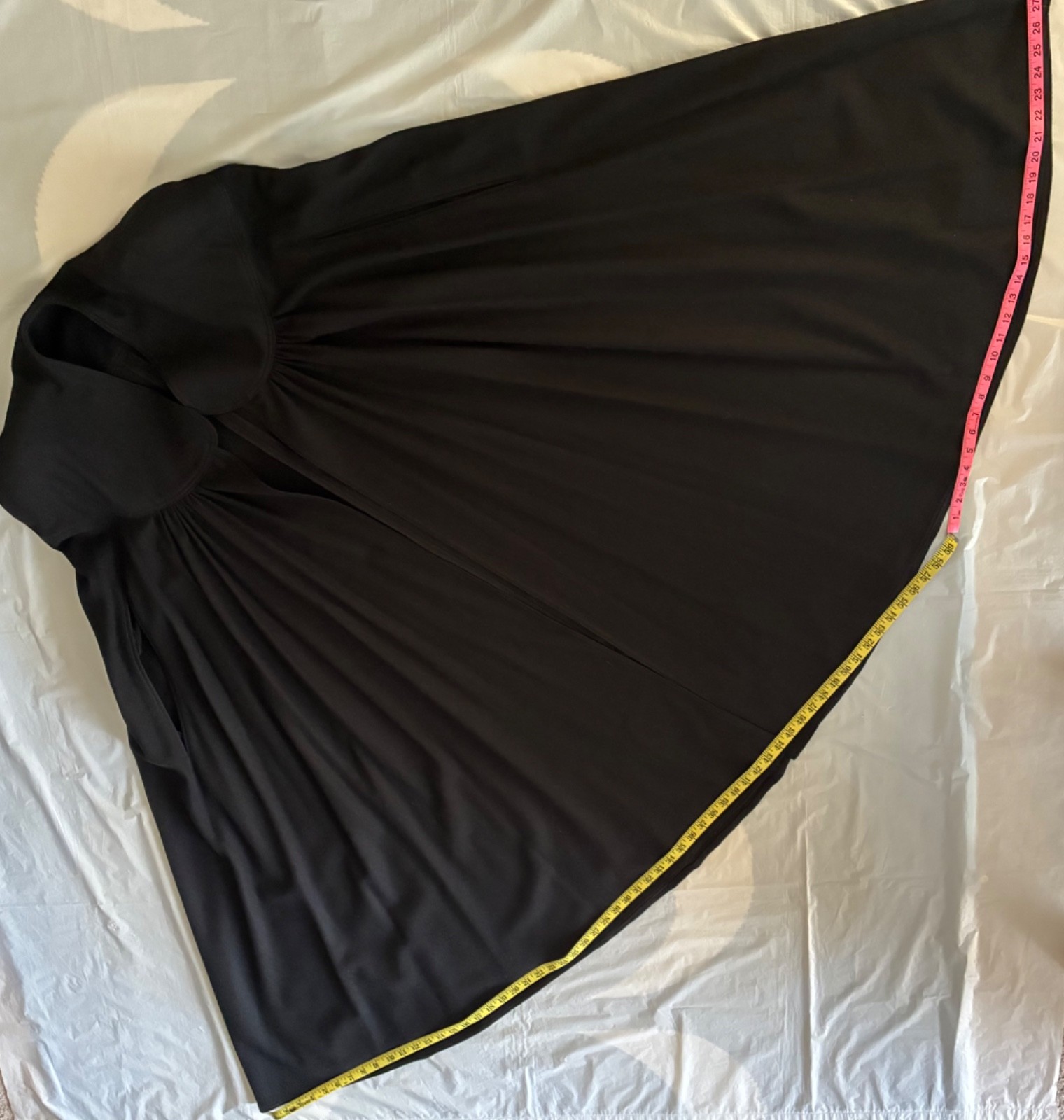 C’est Simone Black Maxi Cape Medium