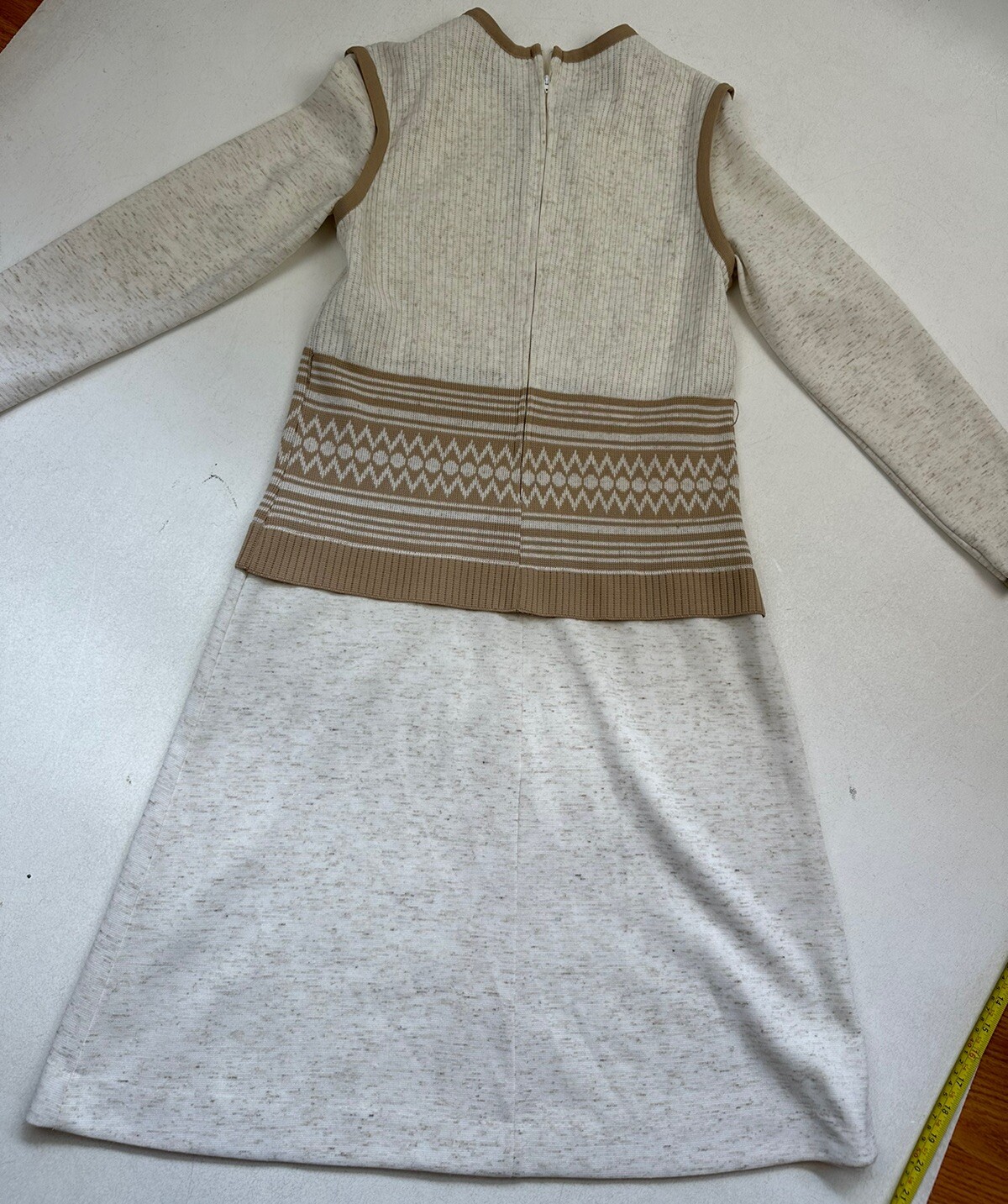 Vintage Forever Young Puritan Women’s Dress Sweater Knit 70s 60s Mod Sz 12