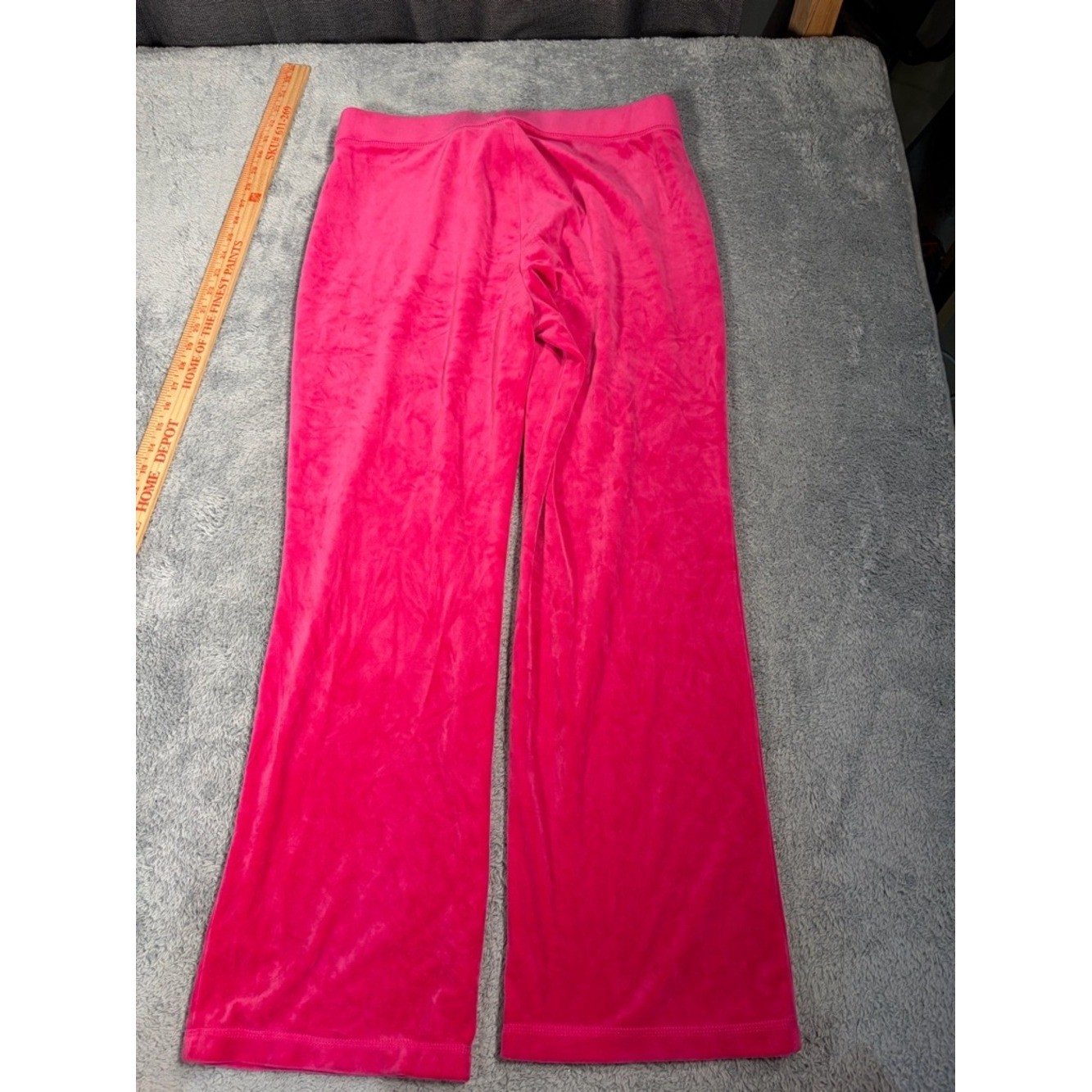 Juicy couture large Pink Velour sweatpants