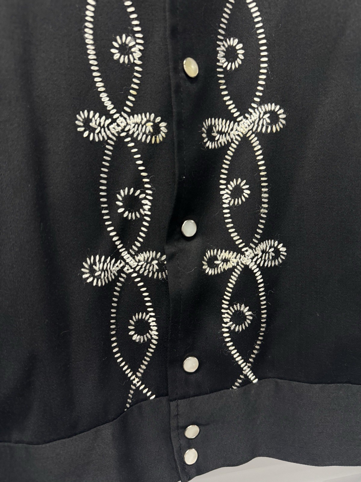 VTG 50s 60s H Bar C California Ranchwear Cowboy Western Bolero Jacket XL Rare
