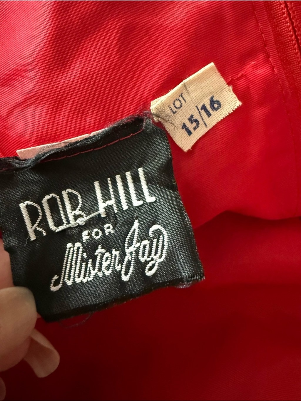Vintage Rob Hill for Mister Jay Formal Dress