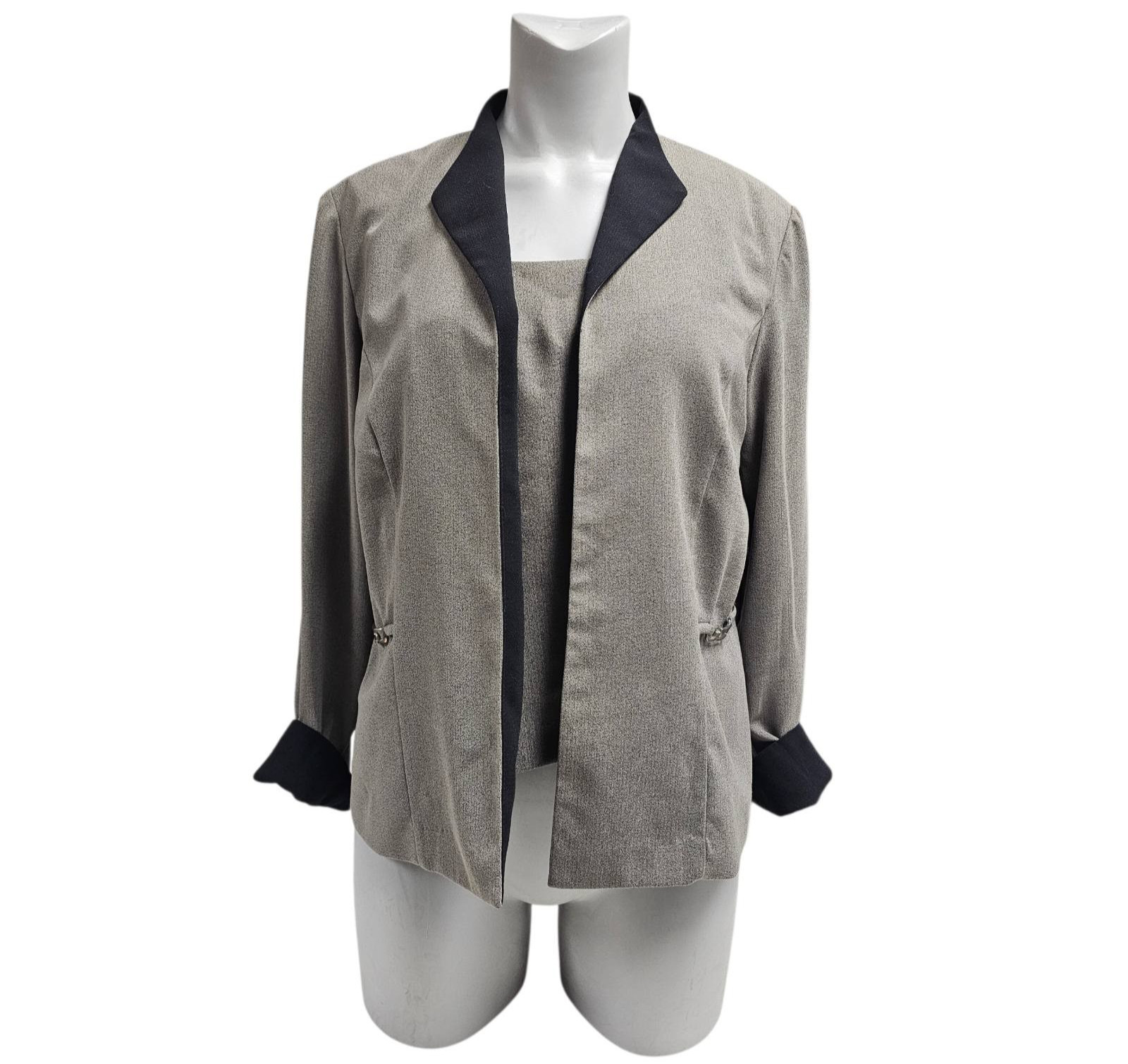 90s – 00s Positive Attitude blouse and jacket set . size 14