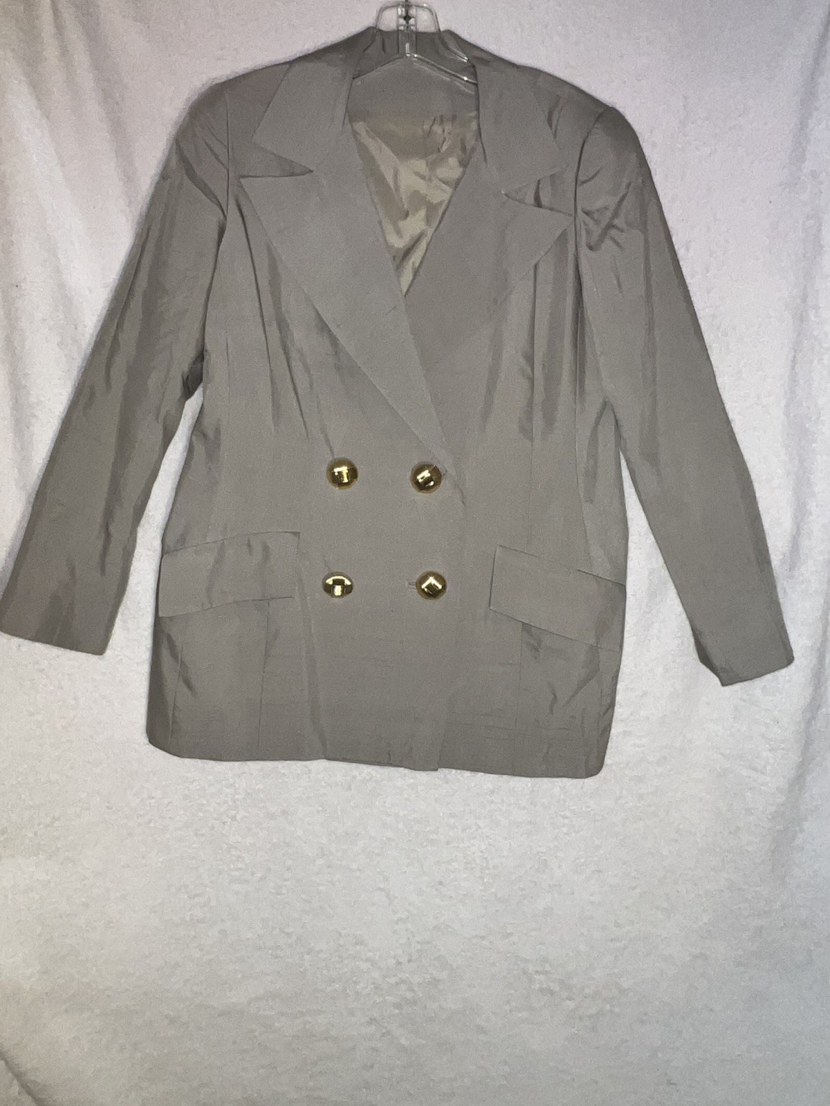 Vintage Neiman Marcus David Hayes Womens Blazer 100% Pure Silk Sz 14 Rare