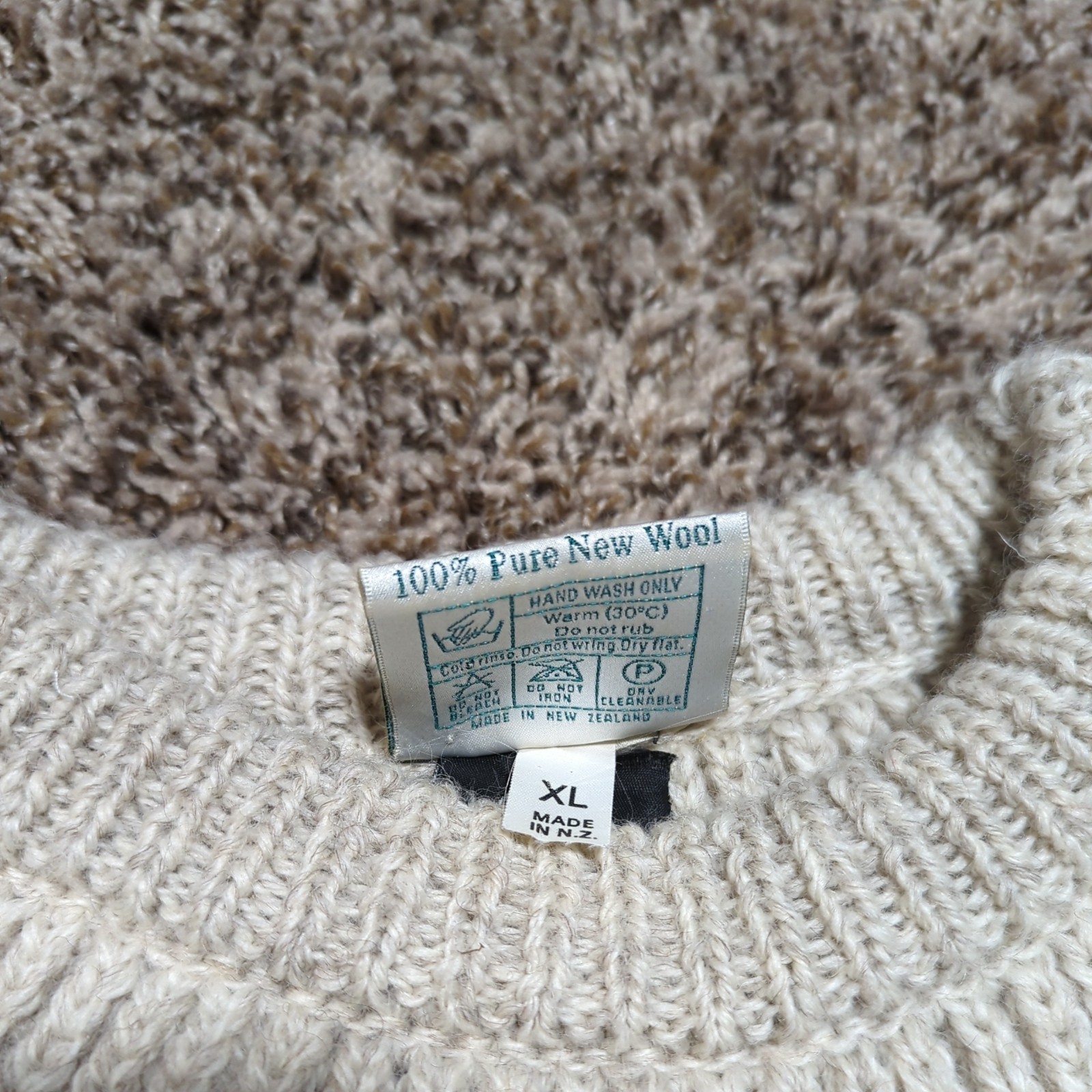 Vintage New Zealand “Chunkies” Brand Sweater -Worn Twice
