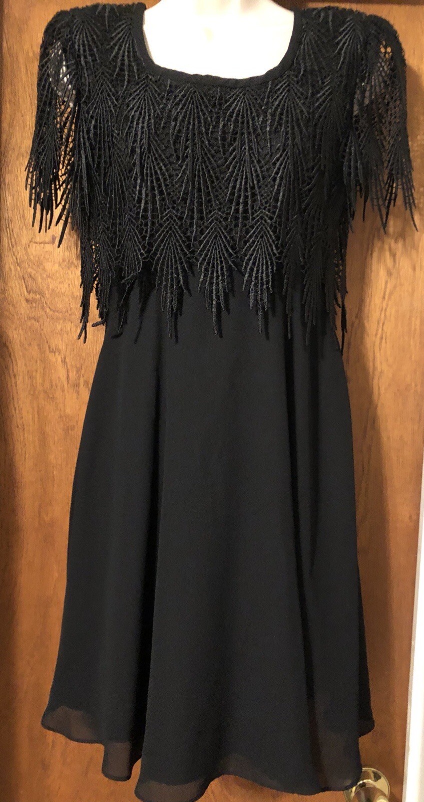 1990s Night Way Collections Dress Witchy Goth Vibes