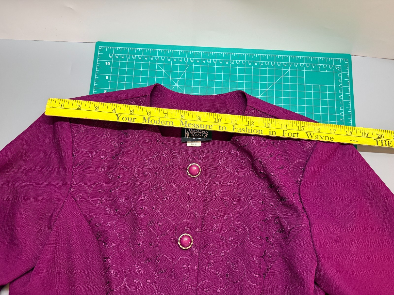 Whirlaway Frocks Womens Size 12 Pink Skirt Suit Two Piece Blazer & Skirt 80’s
