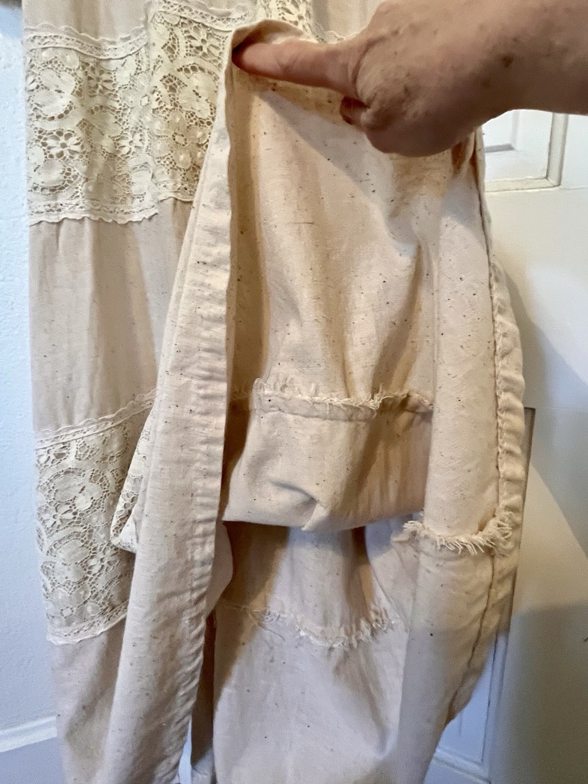 Gunne Sax Dress￼Black Tag, Size 9, Floor Length, Cotton, Near Perfect Condition