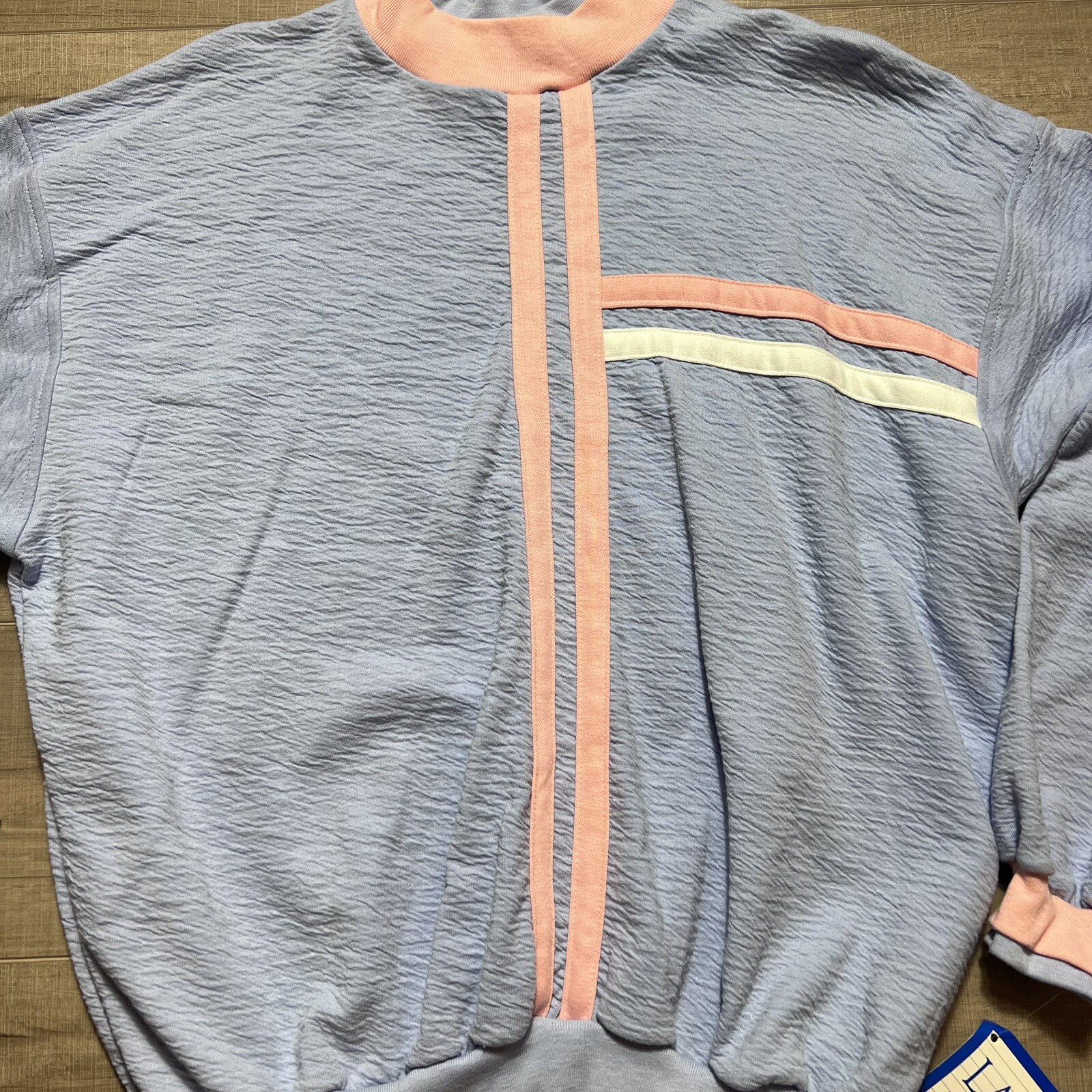 Vintage 80’s Women’s Granny Grandma Cottage Core Leisure Activewear Shirt
